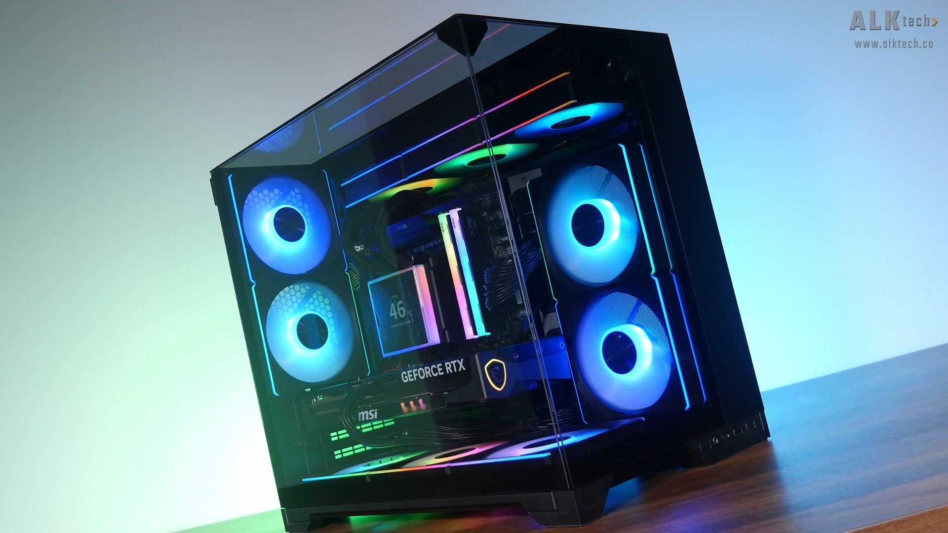 Lian Li O11 VISION-M Completed Build Aesthetics (Overall)