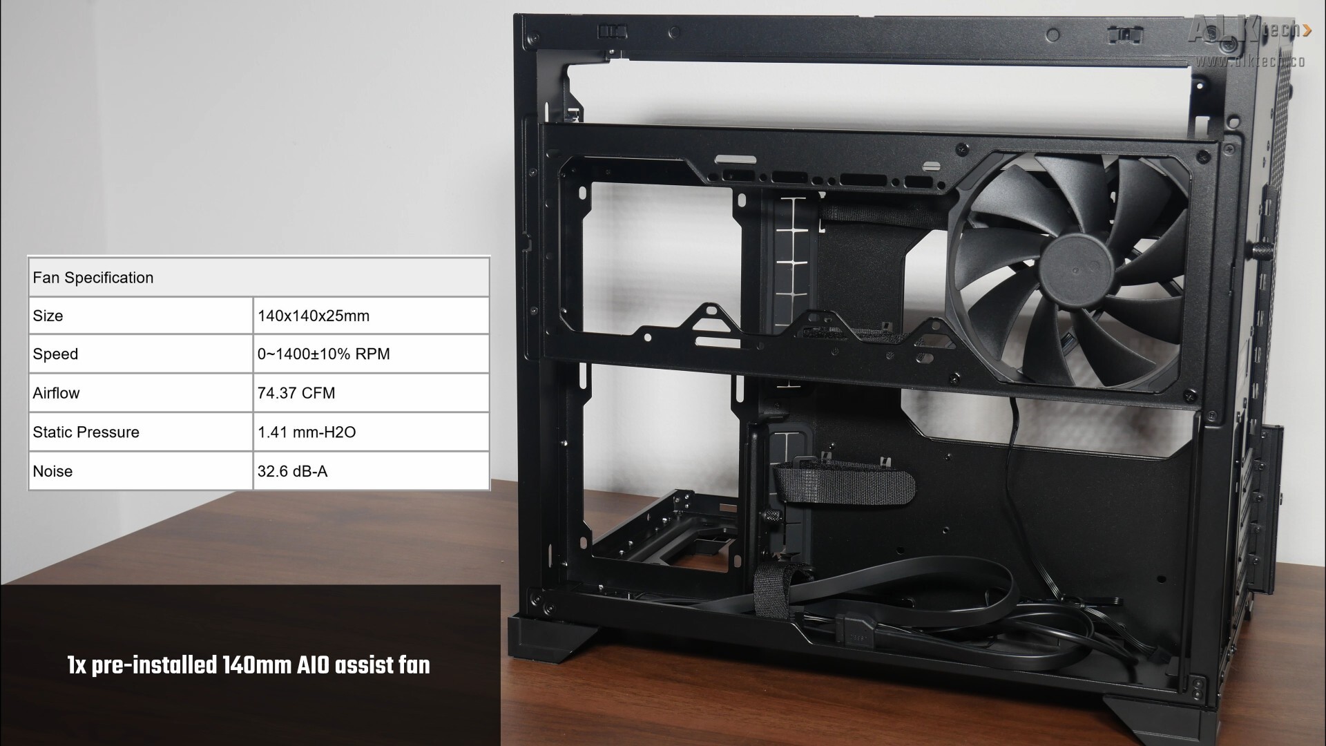 Lian Li O11 VISION-M Pre-installed AIO Assist Fan