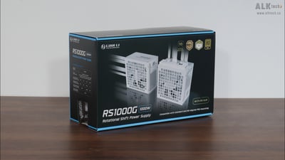 Unboxing & Overview: Lian Li RS1000G ATX Power Supply Unit
