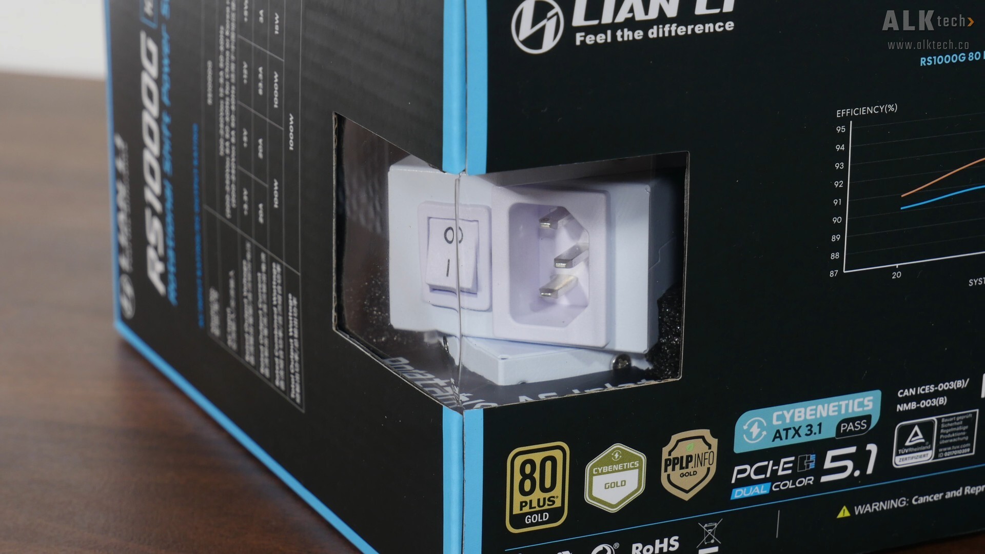 Lian Li RS1000G Packaging (Window)