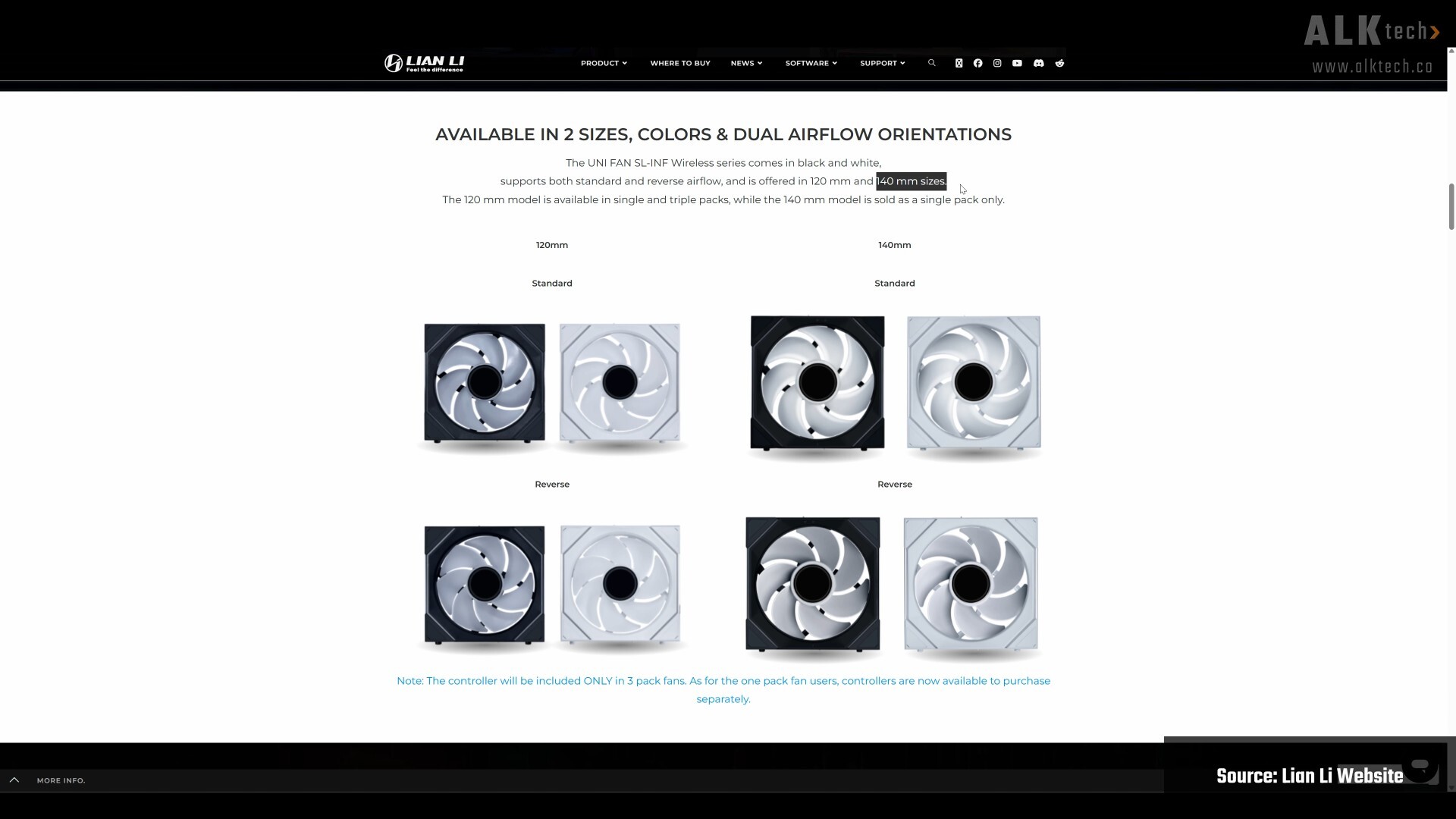 SL-Inf Wireless Features (2)