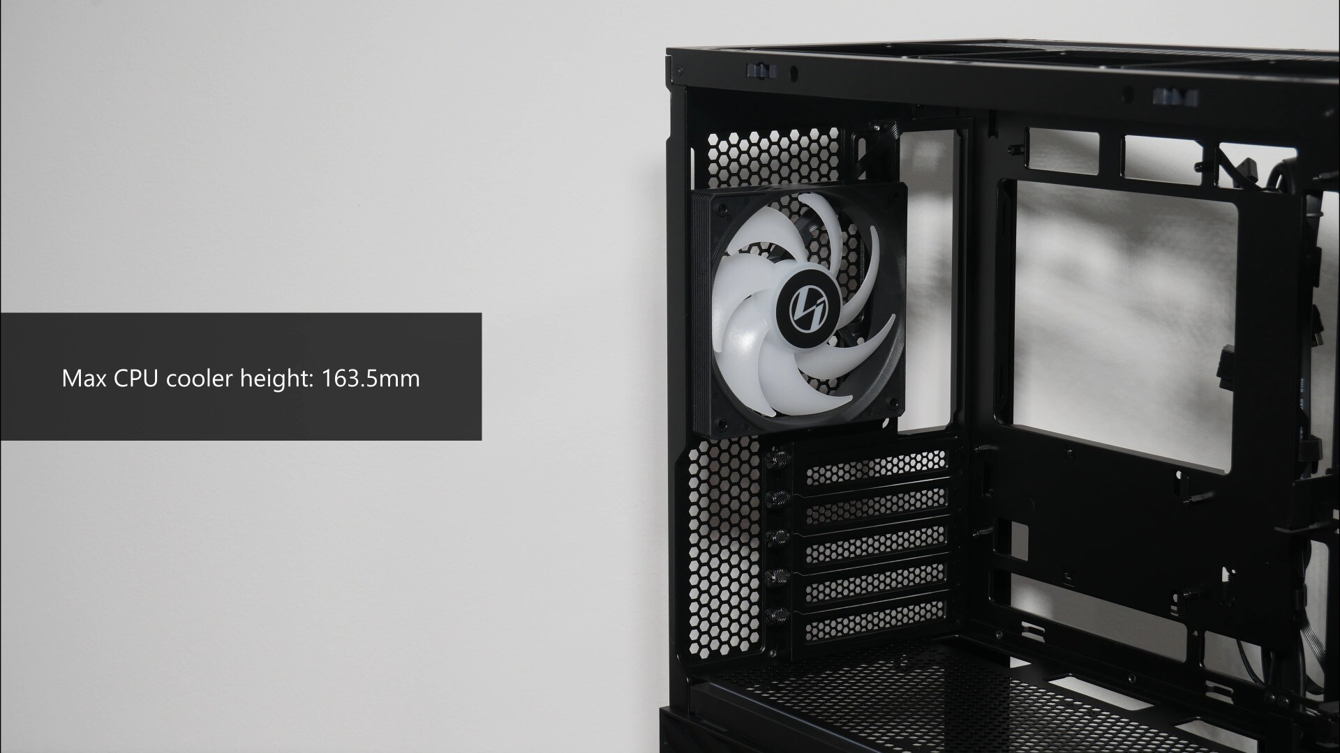 Lian Li Vector V100 Mini CPU Cooler Support