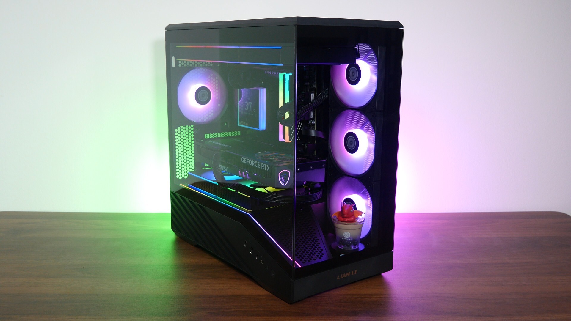 Lian Li Vector V100 Mini Completed Demo Build Aesthetics (1)