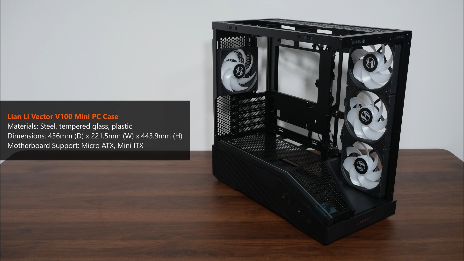 Lian Li Vector V100 Mini Dimensions & Specs