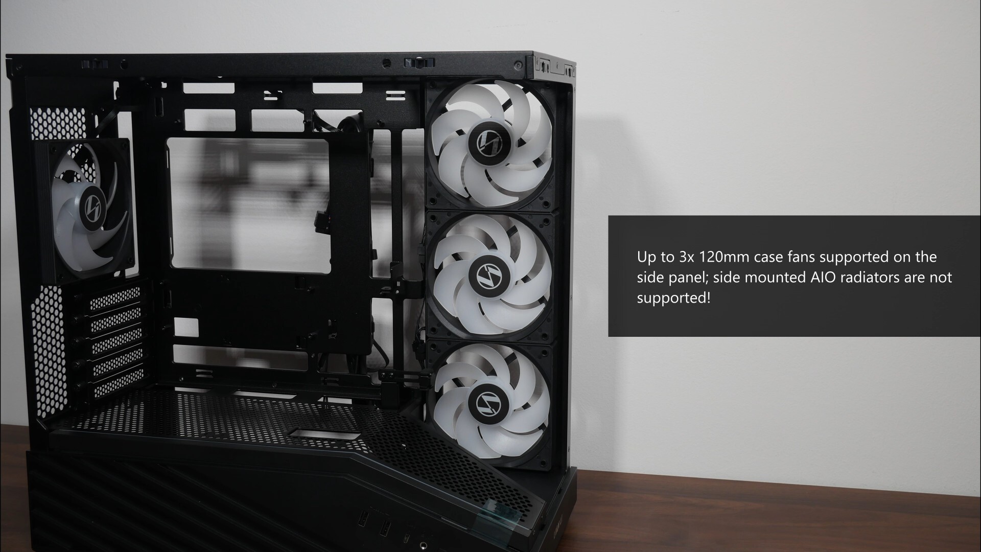 Lian Li Vector V100 Mini Side Fan Support