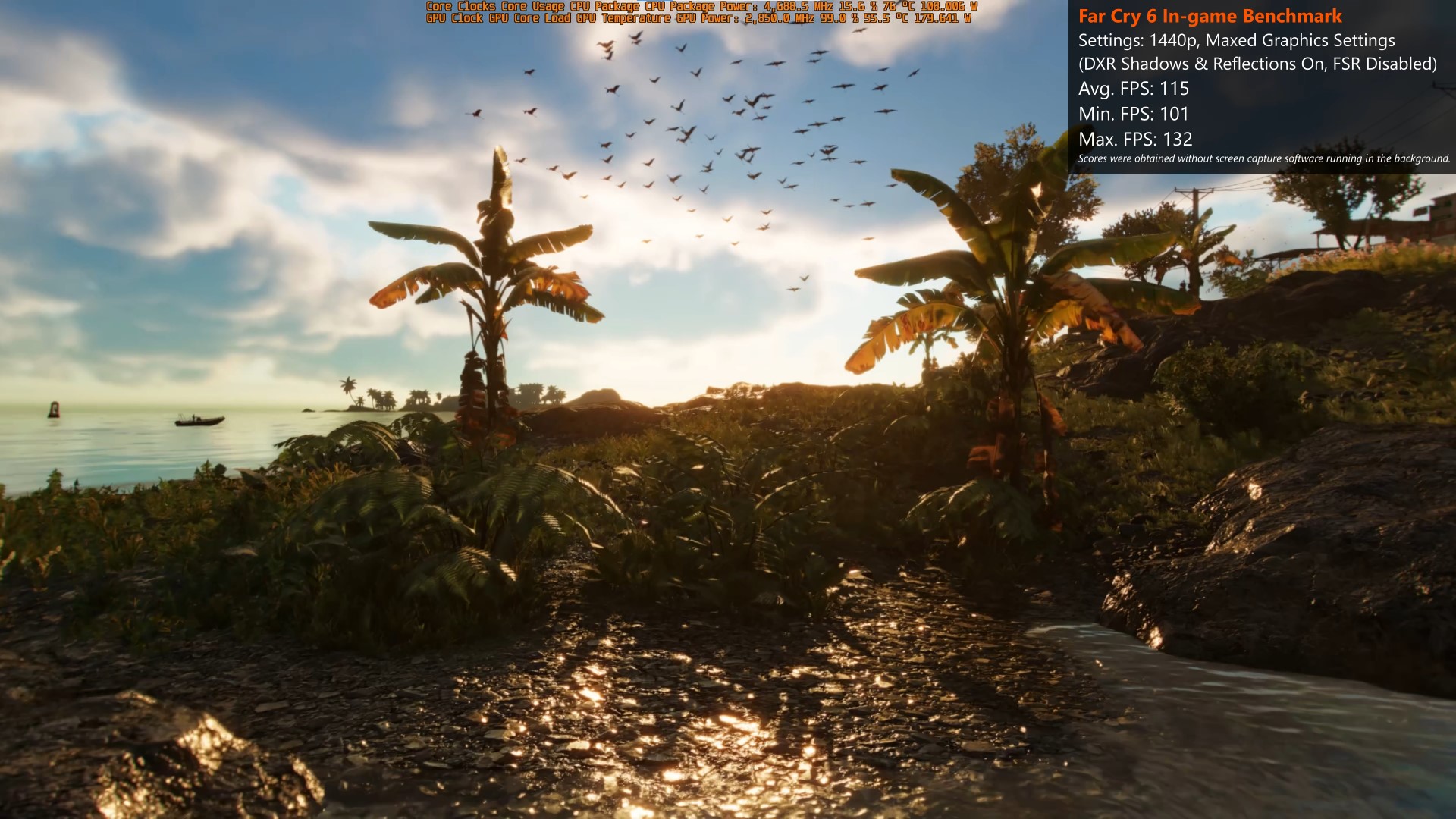 MSI GeForce RTX 4070 GAMING X TRIO 12G Far Cry 6 Benchmark