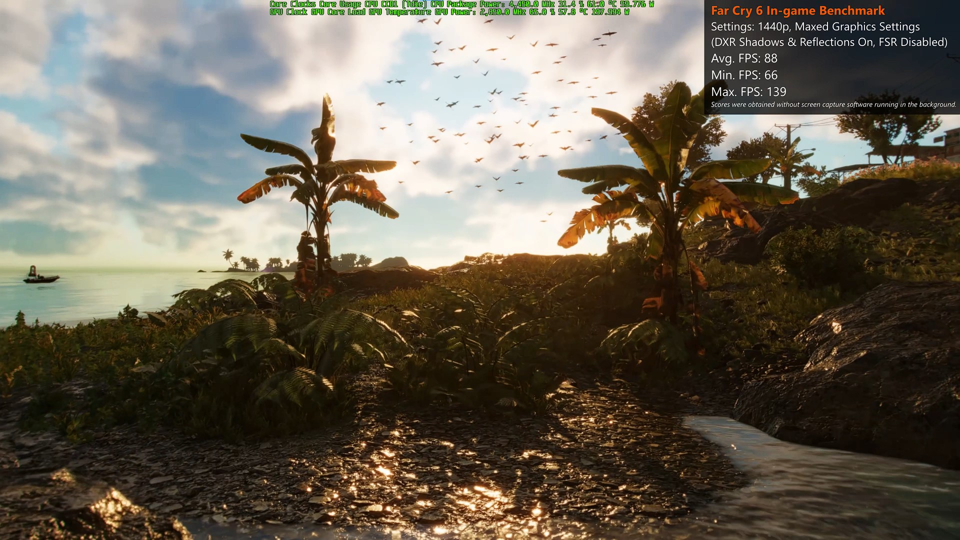 MSI GeForce RTX 4070 Ti SUPRIM X 12G Far Cry 6 Benchmark Results