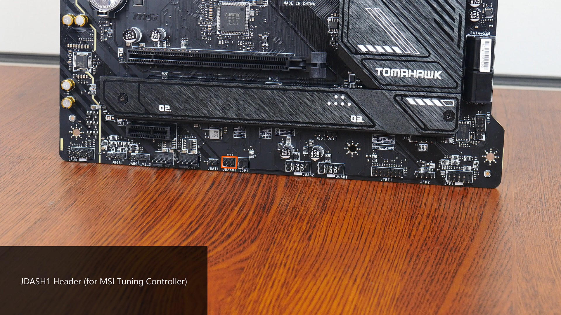 MSI MAG B760 TOMAHAWK WIFI Tuning Controller Header