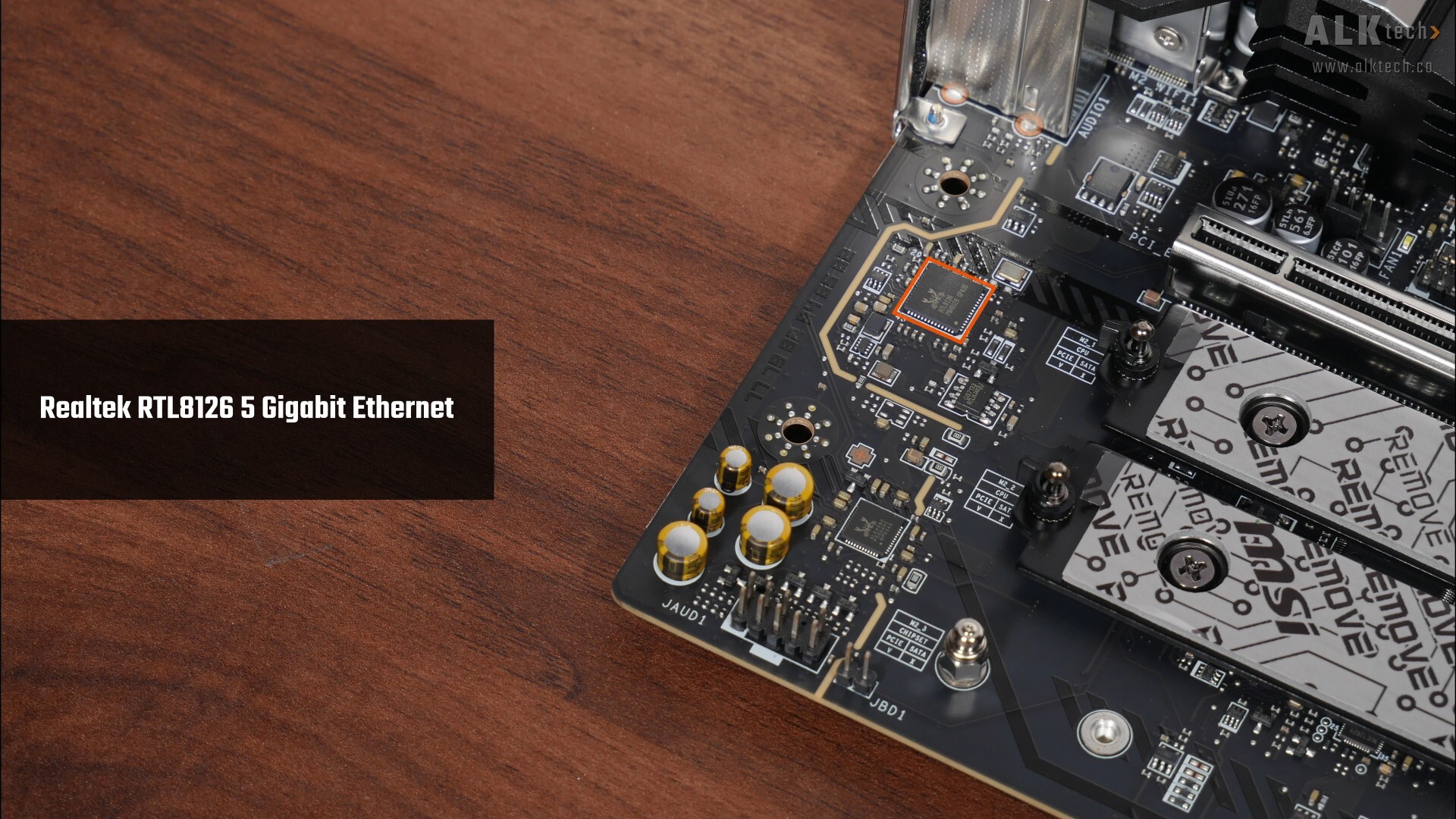 MSI MAG B850M MORTAR MAX WIFI 5 Gigabit Ethernet