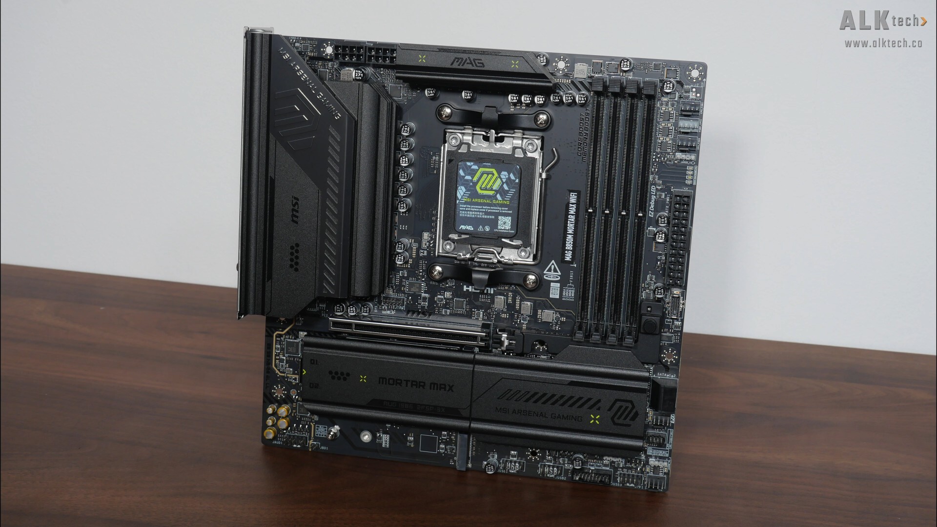 MSI MAG B850M MORTAR MAX WIFI Aesthetics (Front)