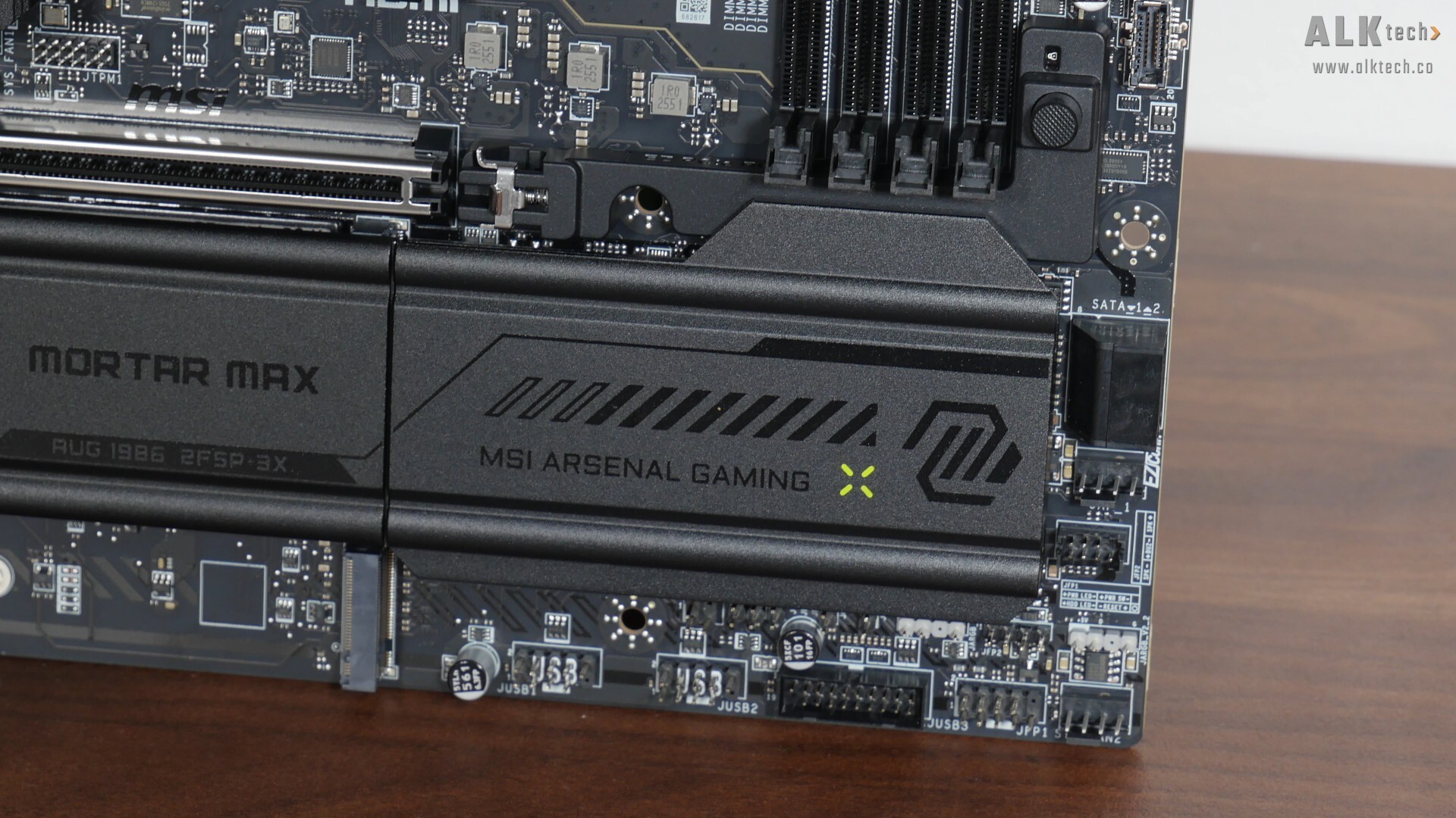 MSI MAG B850M MORTAR MAX WIFI Chipset Heatsink