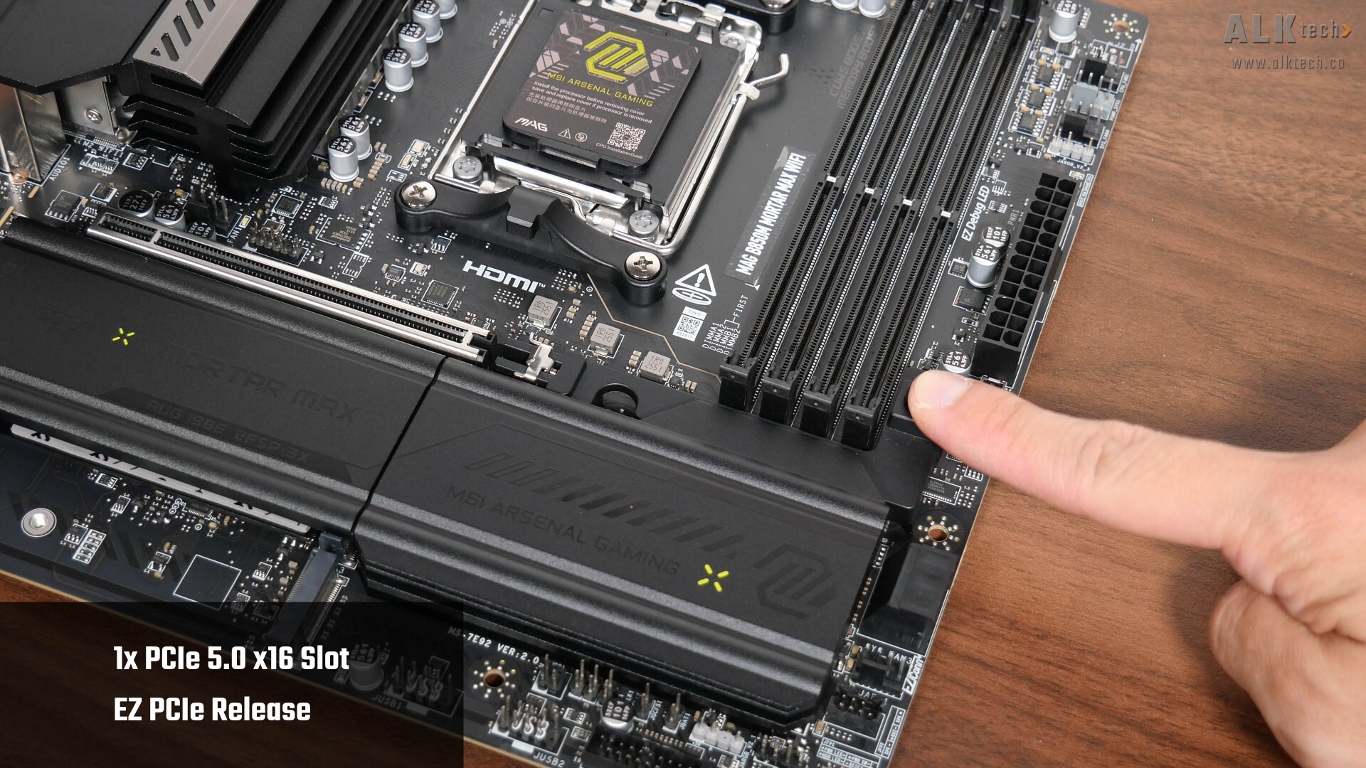 MSI MAG B850M MORTAR MAX WIFI EZ PCIe Release