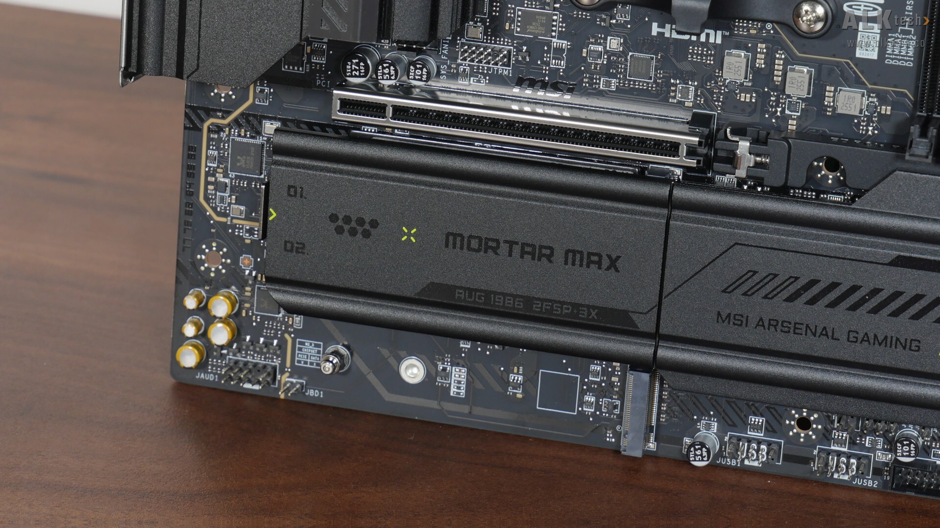 MSI MAG B850M MORTAR MAX WIFI M.2 Heatsink