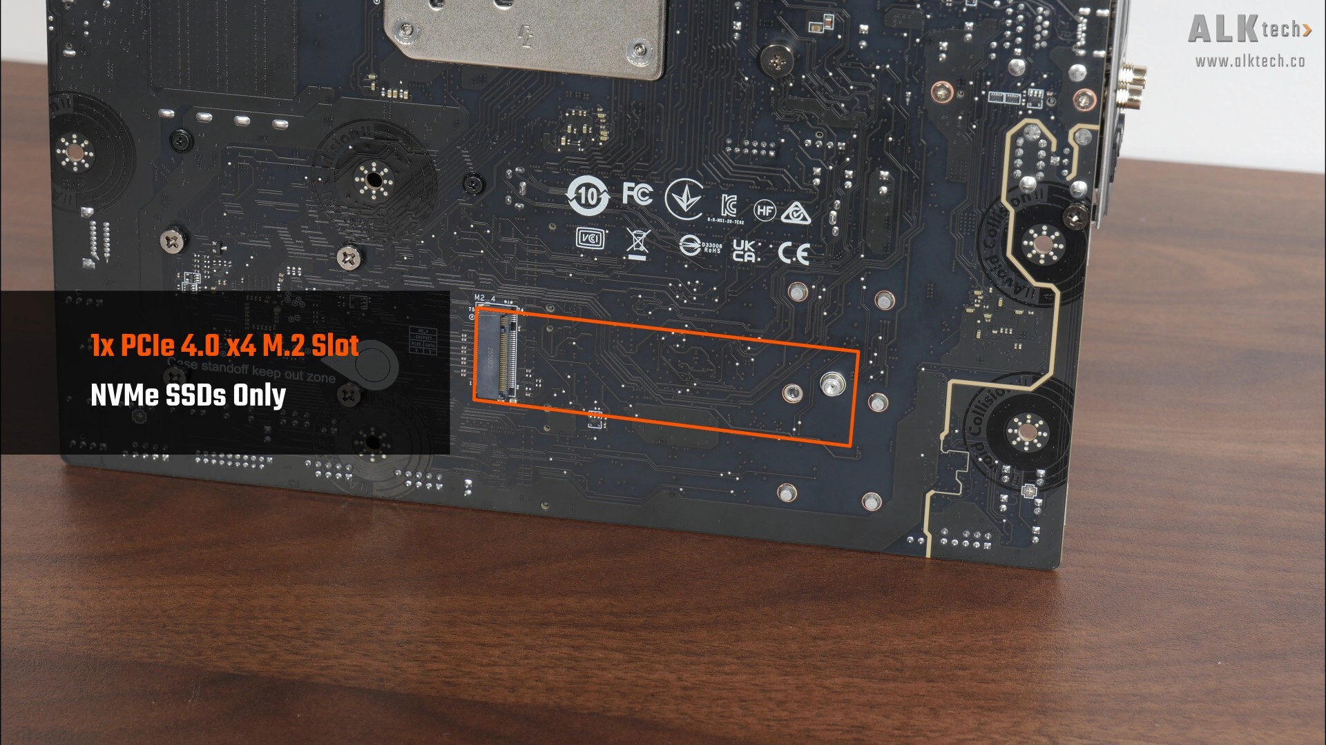 MSI MAG B850M MORTAR MAX WIFI M.2 Slot (Rear)