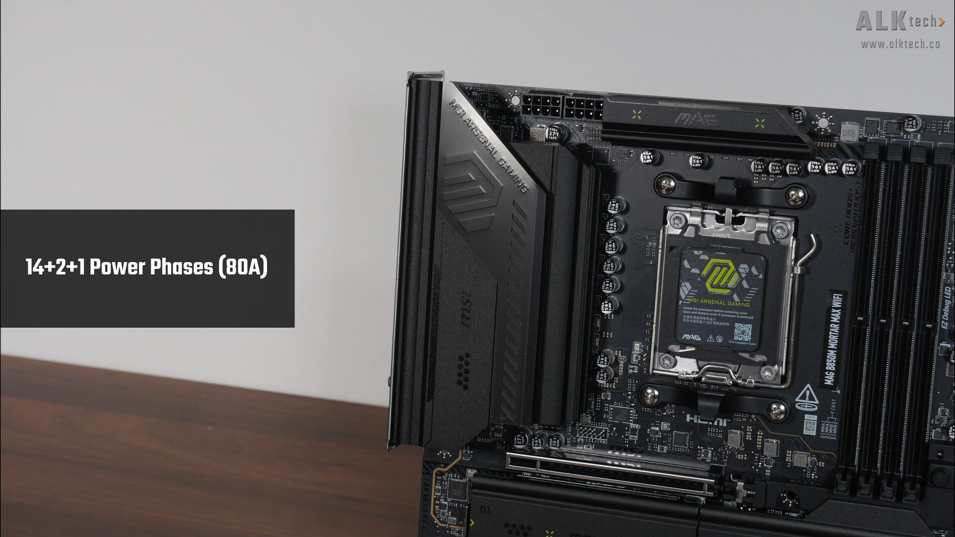 MSI MAG B850M MORTAR MAX WIFI VRM