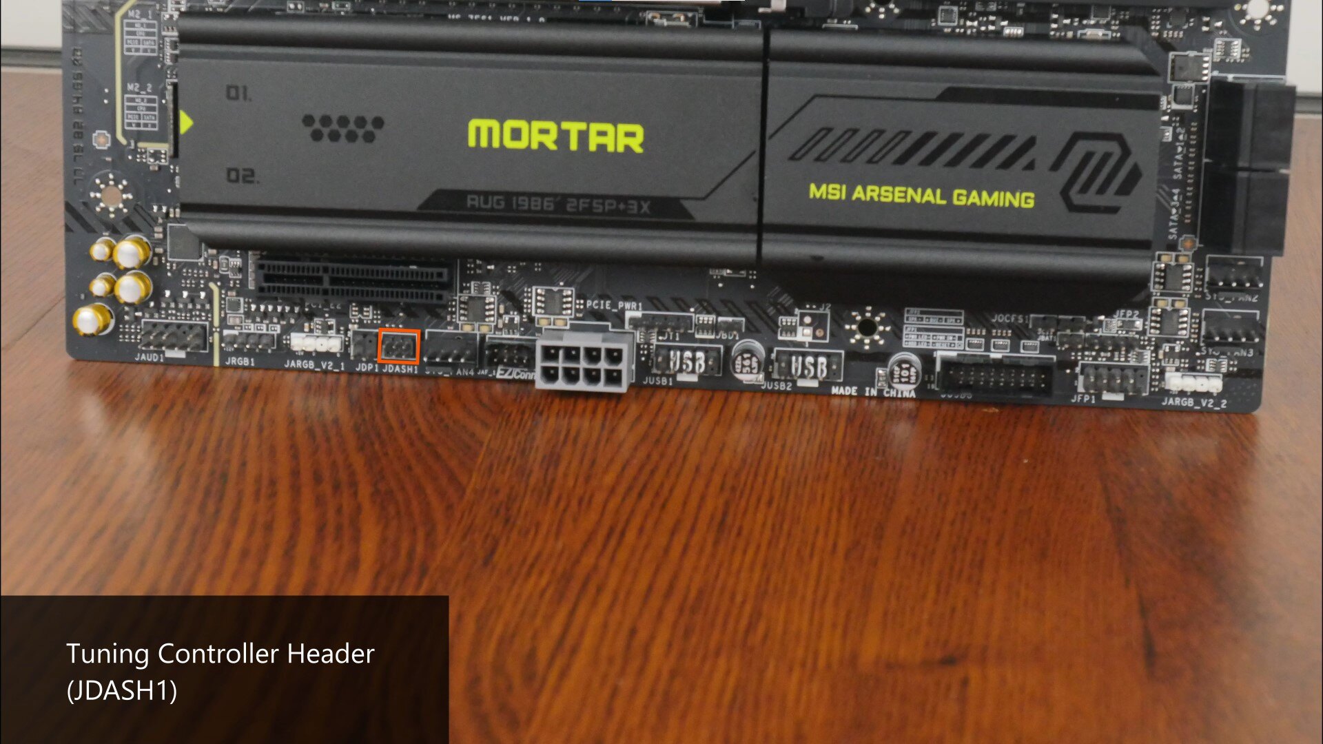 MSI MAG B850M MORTAR WIFI Tuning Controller Header