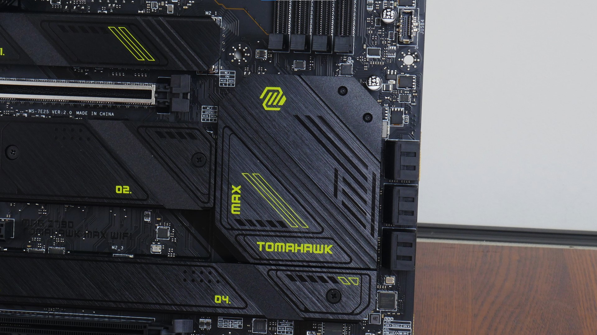 MSI MAG Z790 TOMAHAWK MAX WIFI Chipset Heatsink