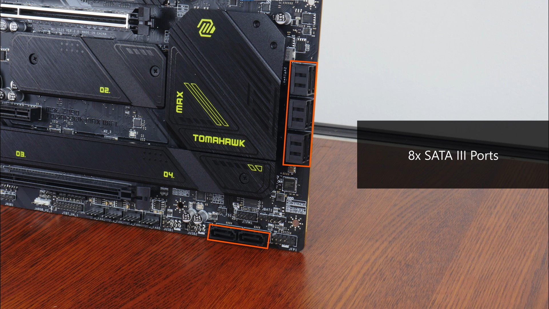 MSI MAG Z790 TOMAHAWK MAX WIFI SATA Ports
