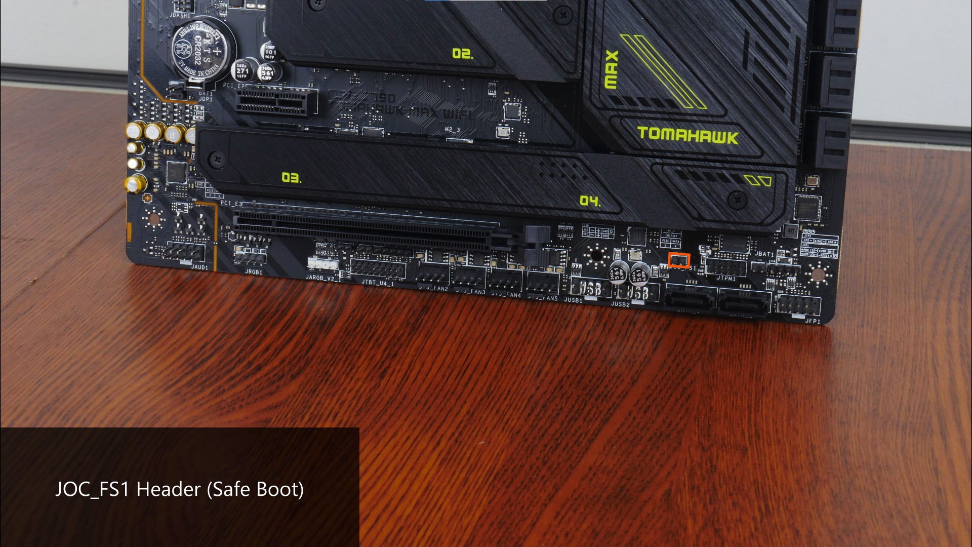 Safe Boot Header