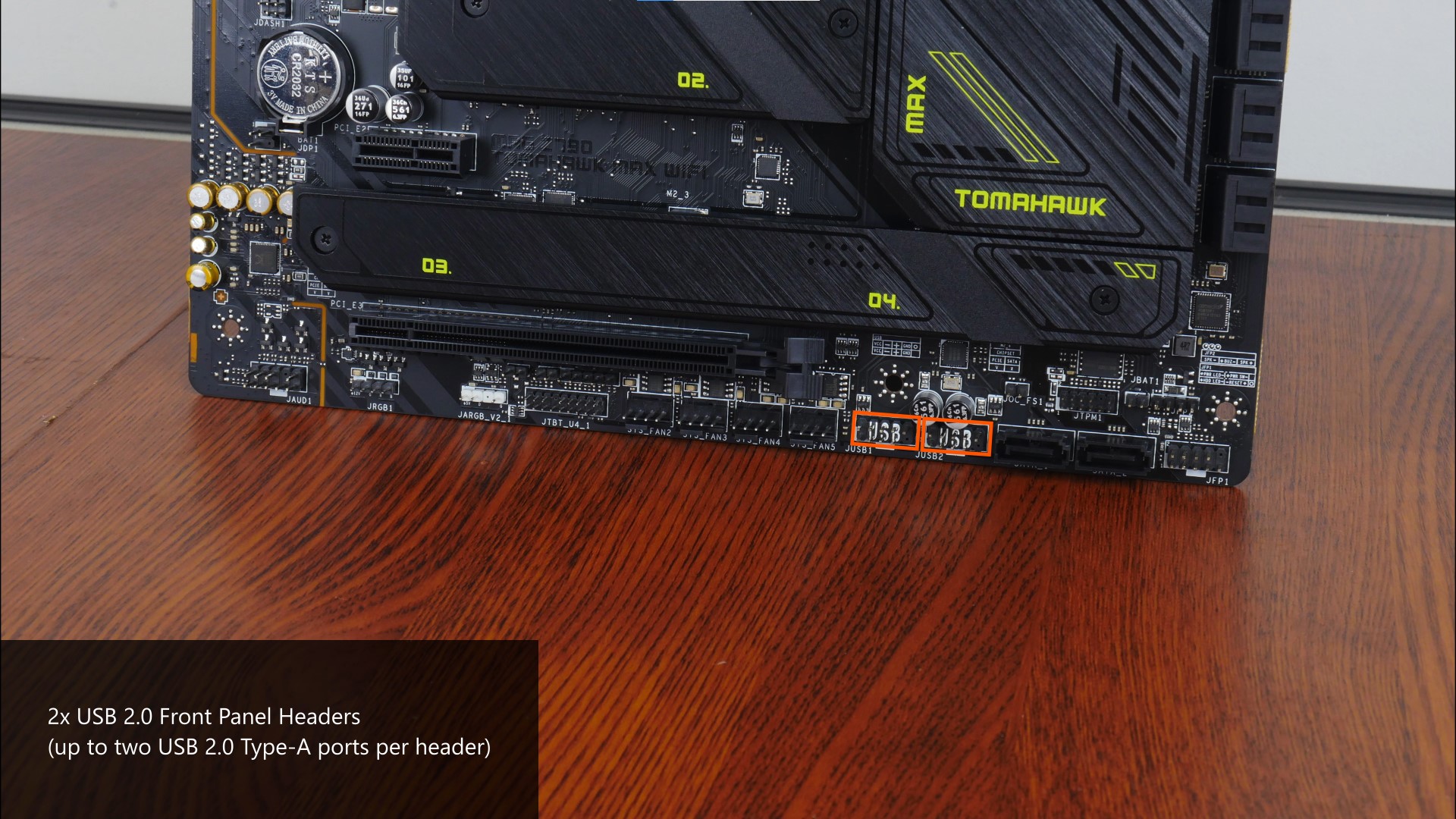 MSI MAG Z790 TOMAHAWK MAX WIFI USB 2.0 FP Headers