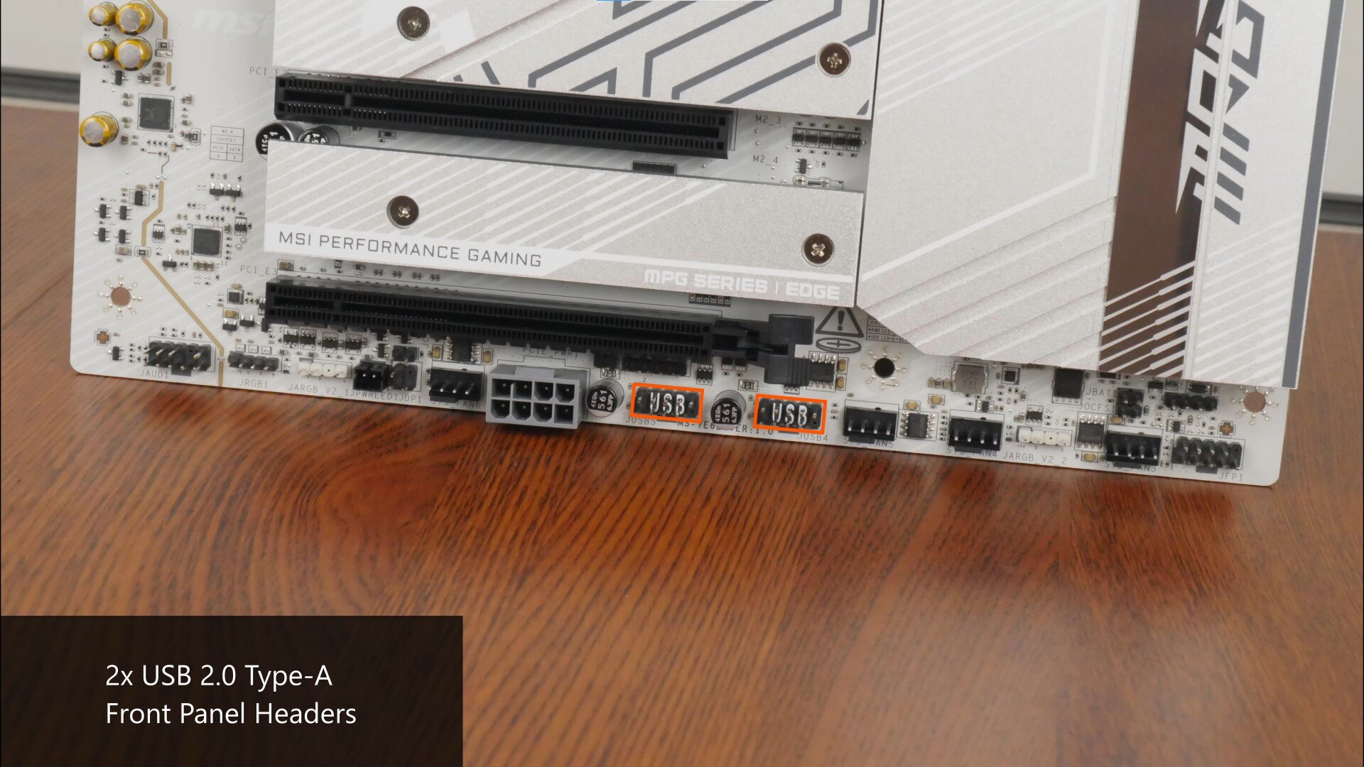 MSI MPG B850 EDGE TI WIFI Front Panel USB 2.0 Type-A