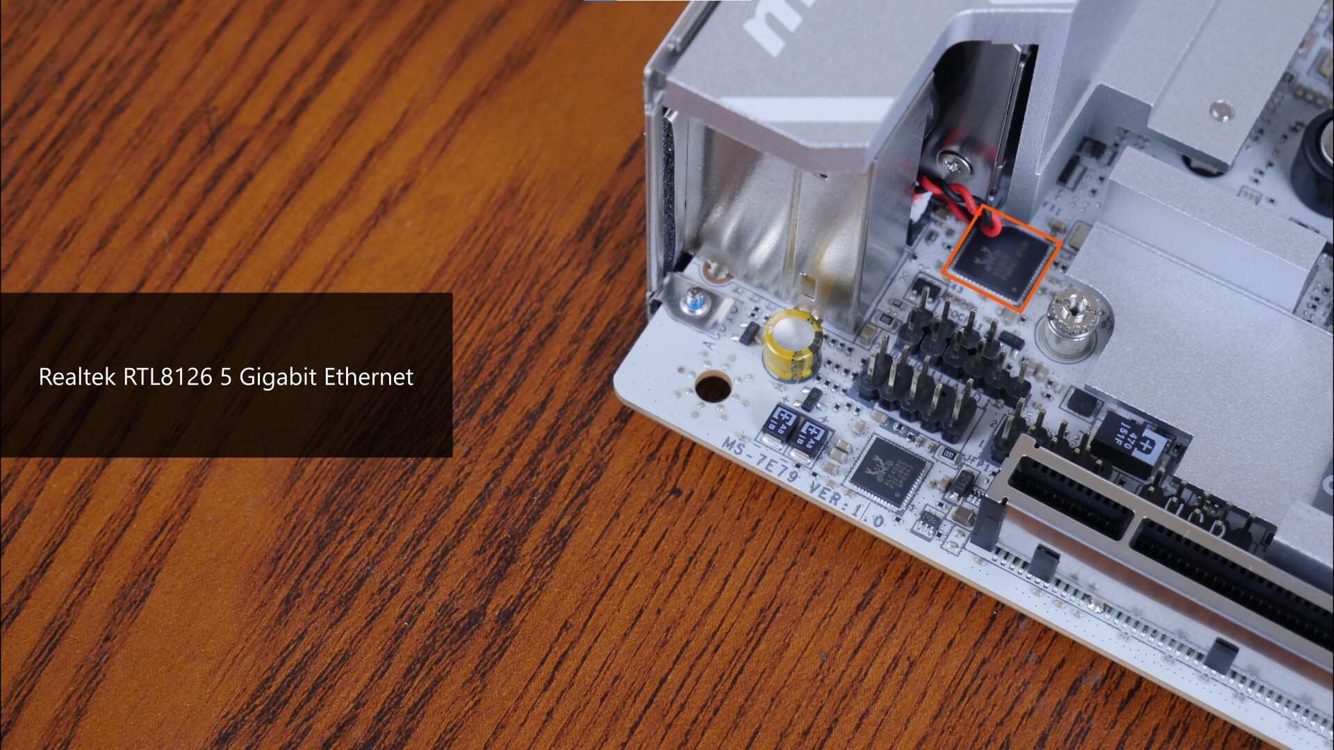 MSI MPG B850I EDGE TI WIFI Ethernet