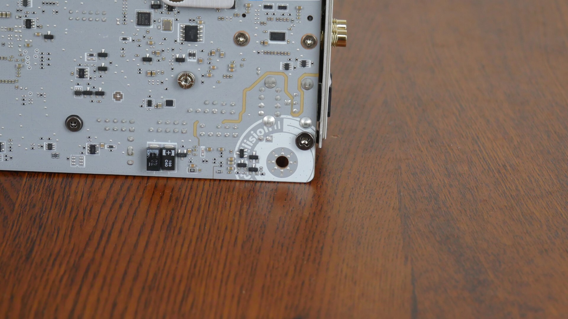 MSI MPG B850I EDGE TI WIFI Protective Paint for Screw Holes