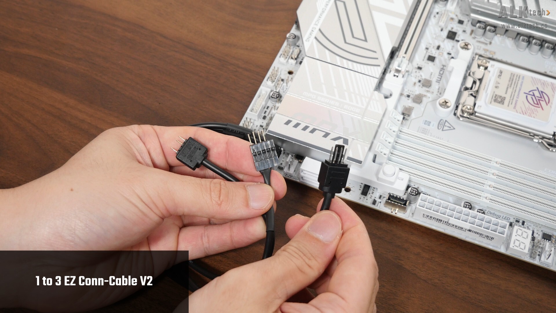 MSI MPG B850M EDGE TI MAX WIFI 1-to-3 EZ Conn-Cable V2