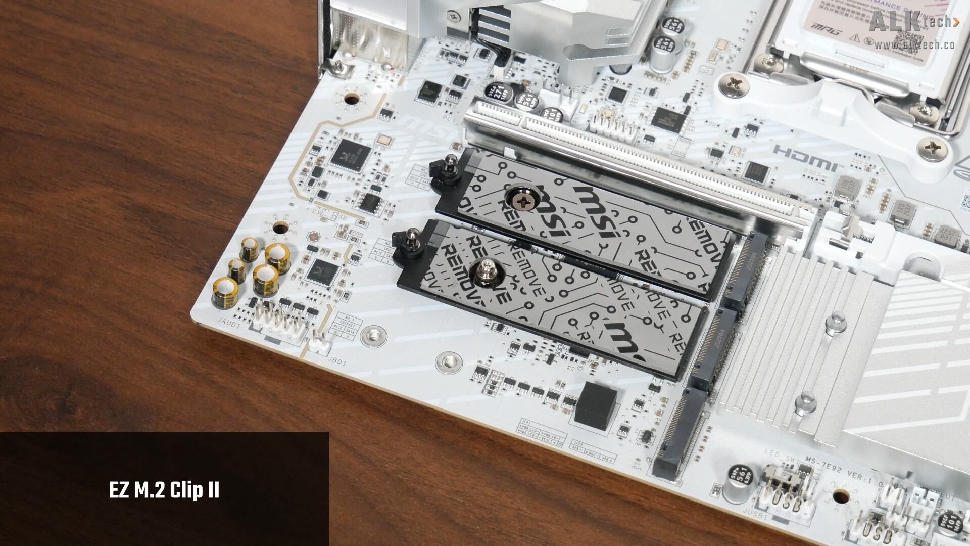 MSI MPG B850M EDGE TI MAX WIFI EZ M.2 Clip II (2)