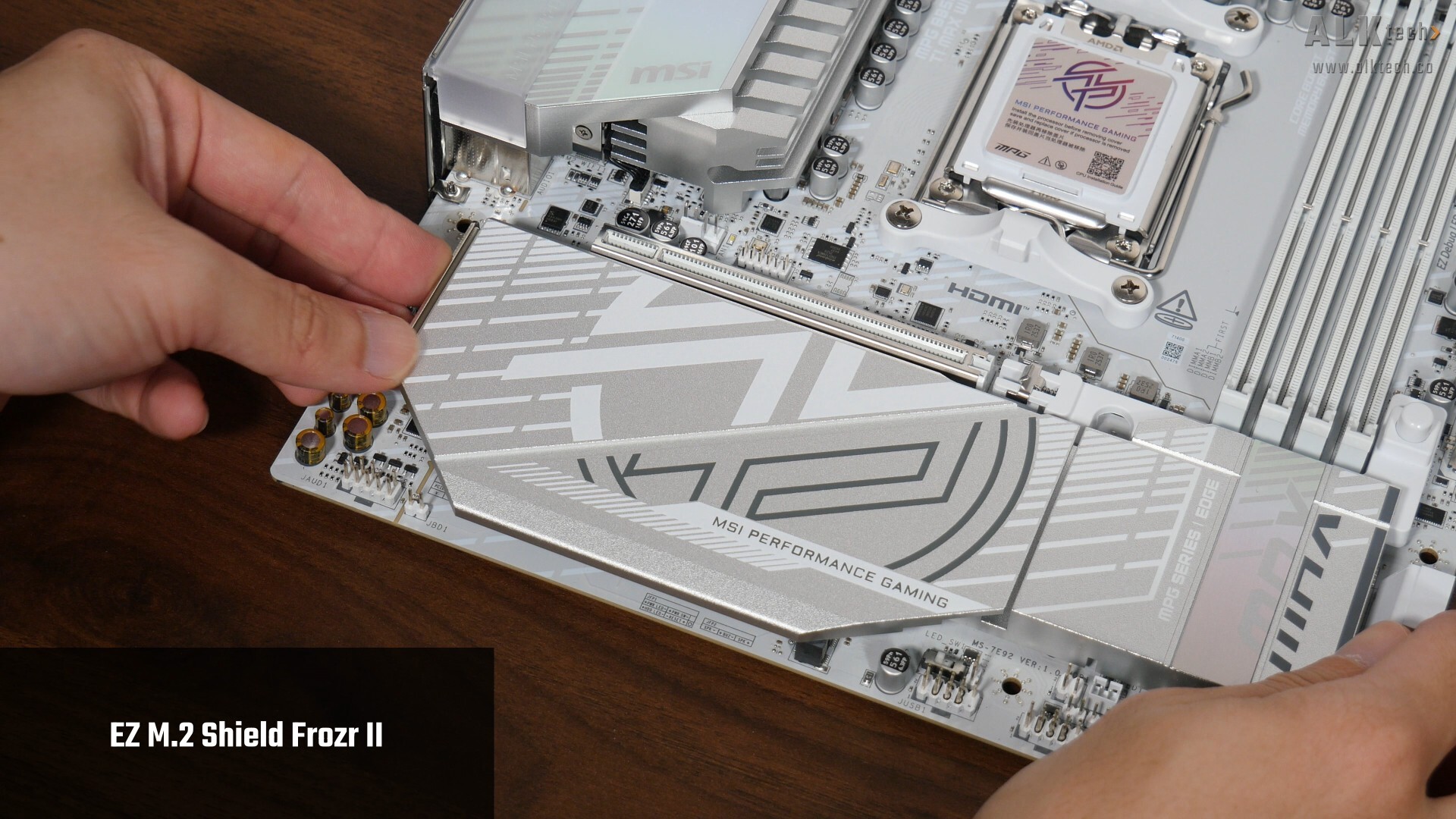 MSI MPG B850M EDGE TI MAX WIFI EZ M.2 Shield Frozr II