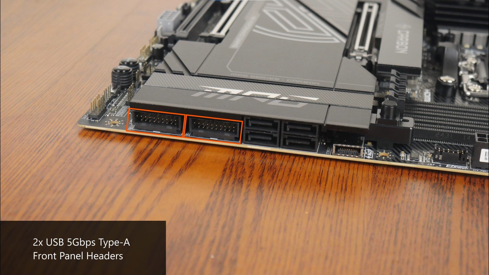 MSI MPG X870E CARBON WIFI  FP USB 5Gbps Type-A