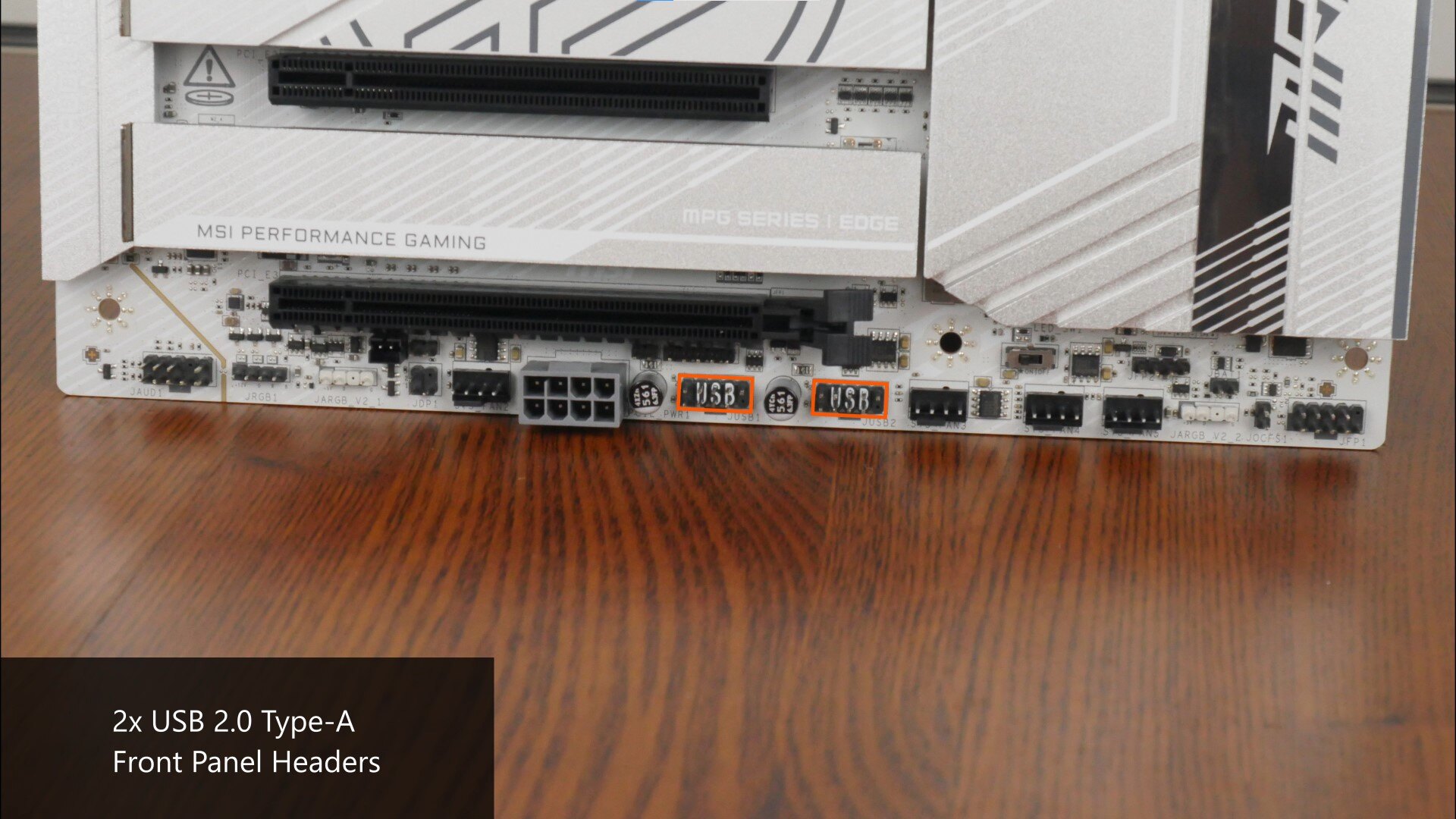 MSI MPG X870E EDGE TI WIFI Front Panel USB 2.0 Type-A