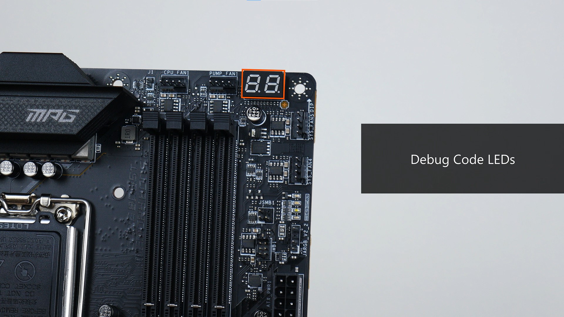 MSI MPG Z790 CARBON WIFI Debug Code LED