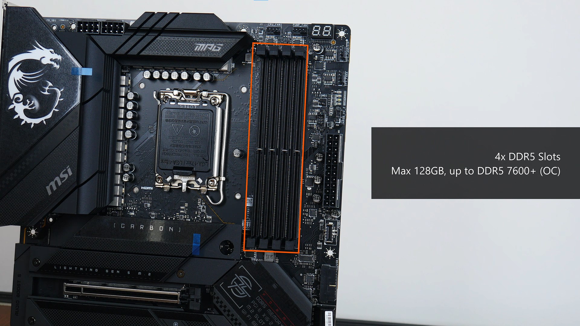 MSI MPG Z790 CARBON WIFI Memory Support