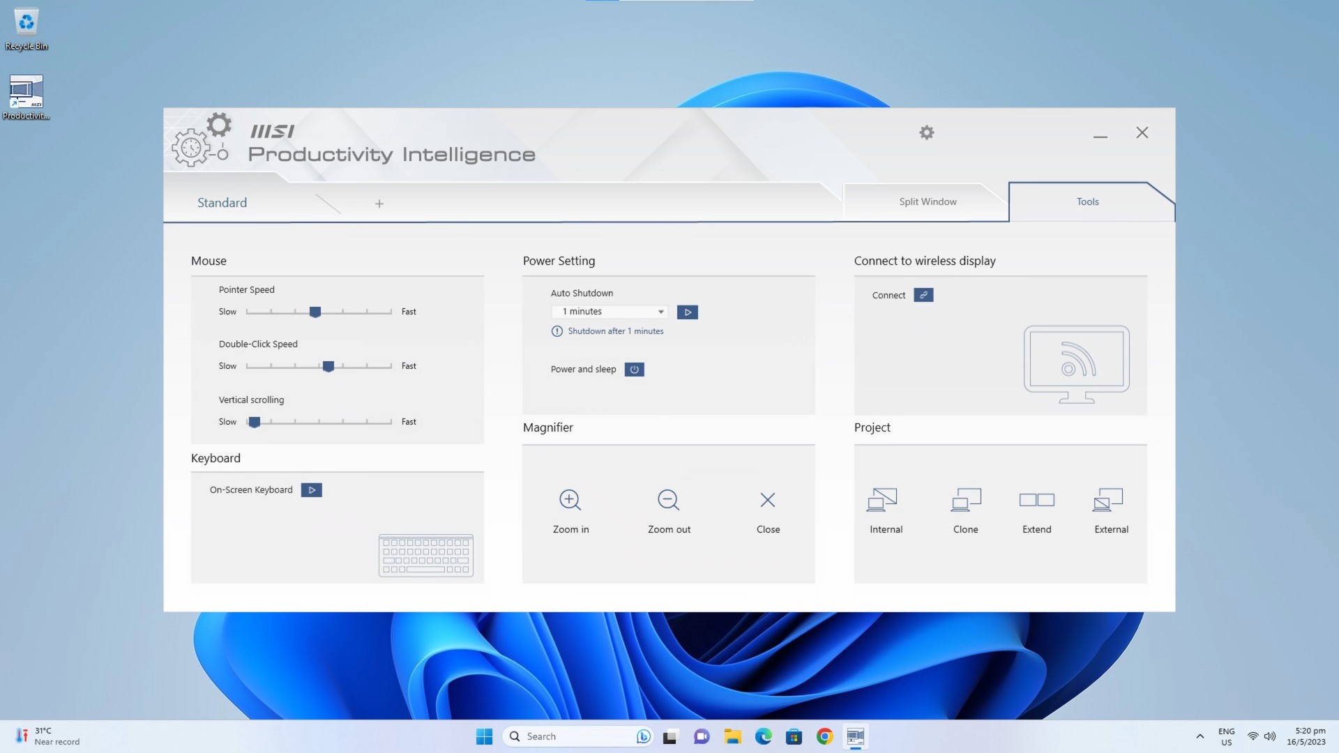 MSI Productivity Intelligence App (3)