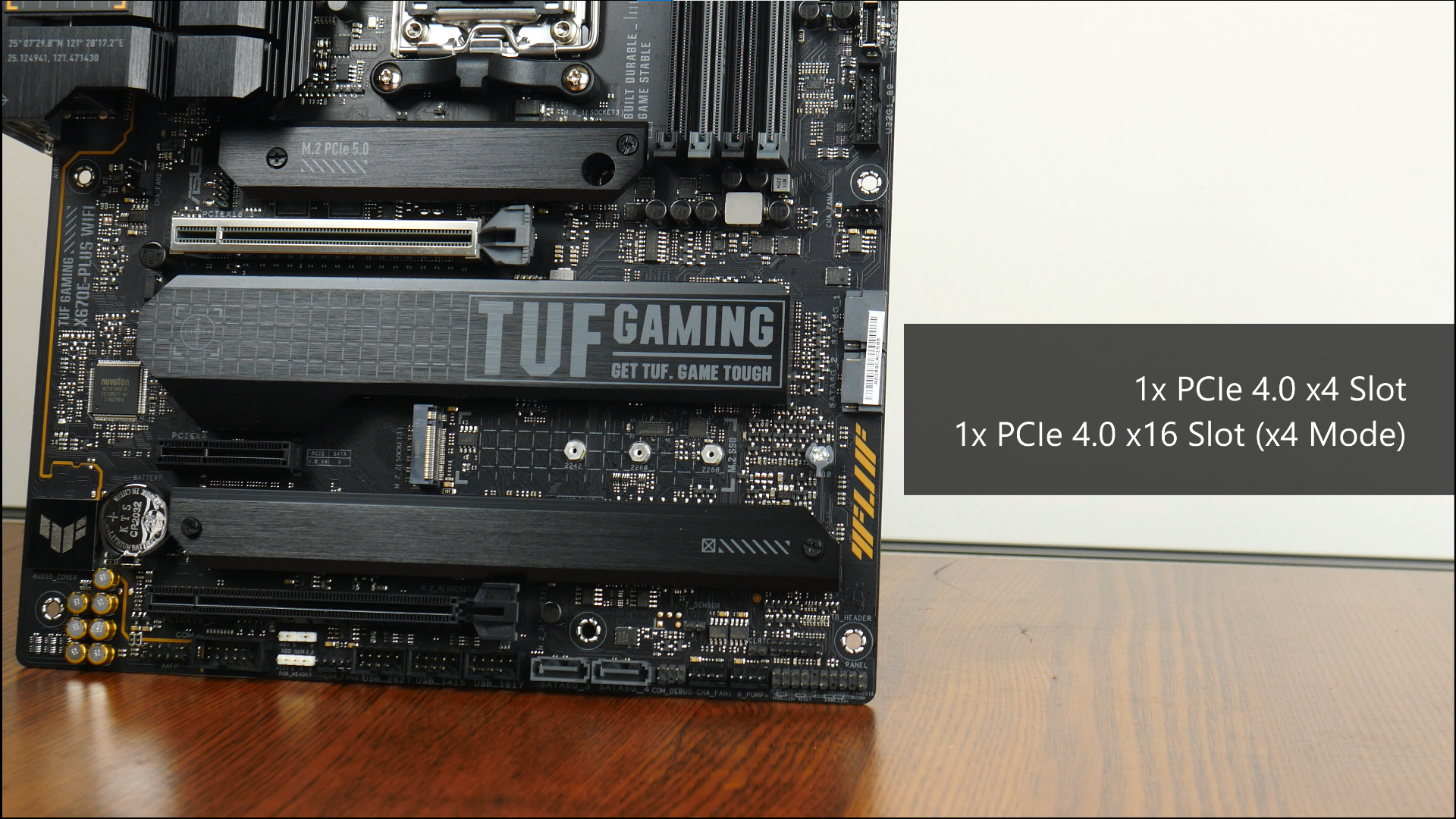 ASUS TUF GAMING X670E-PLUS WIFI PCIe 4.0
