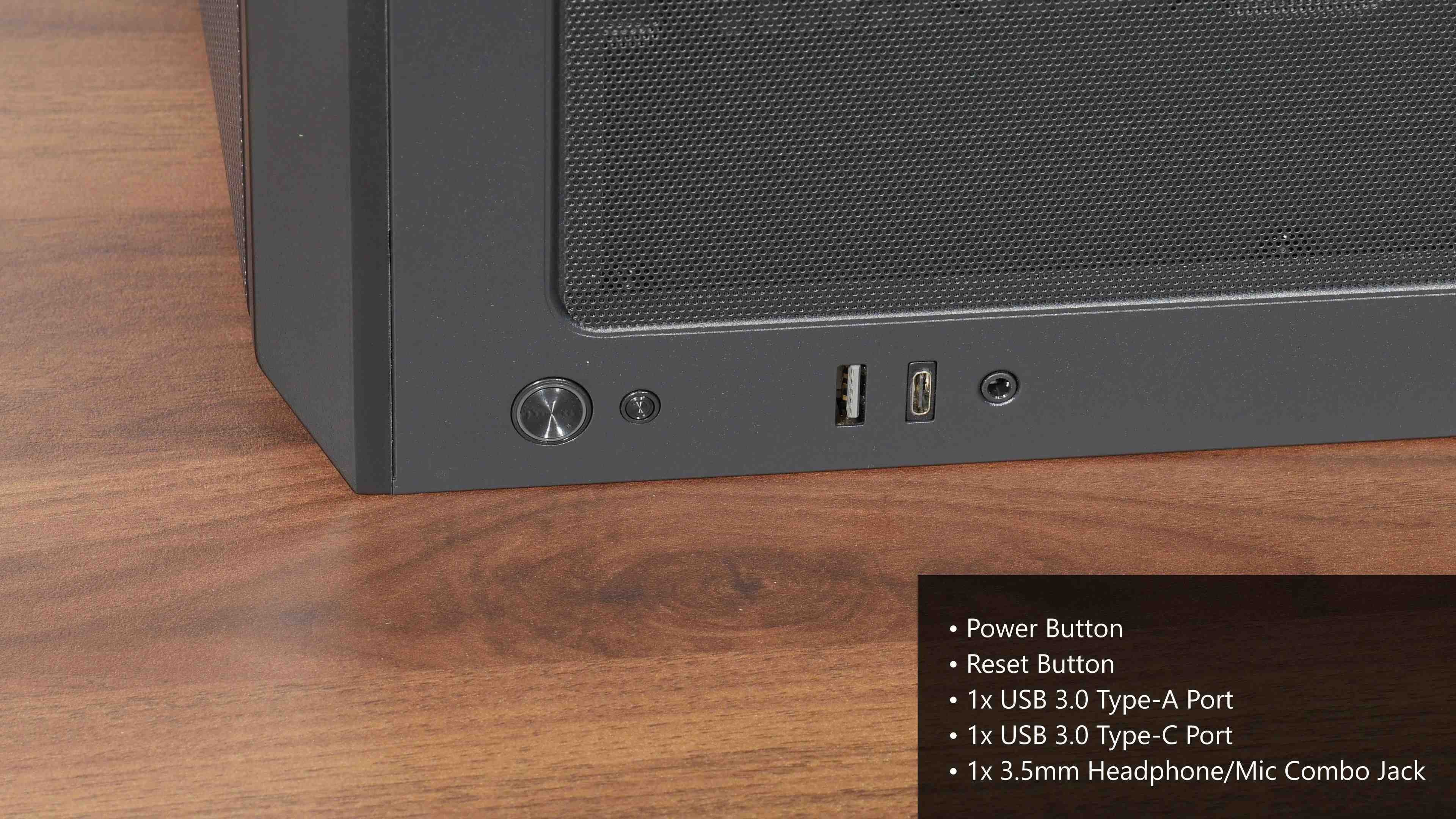 Phanteks Eclipse G370A Front IO
