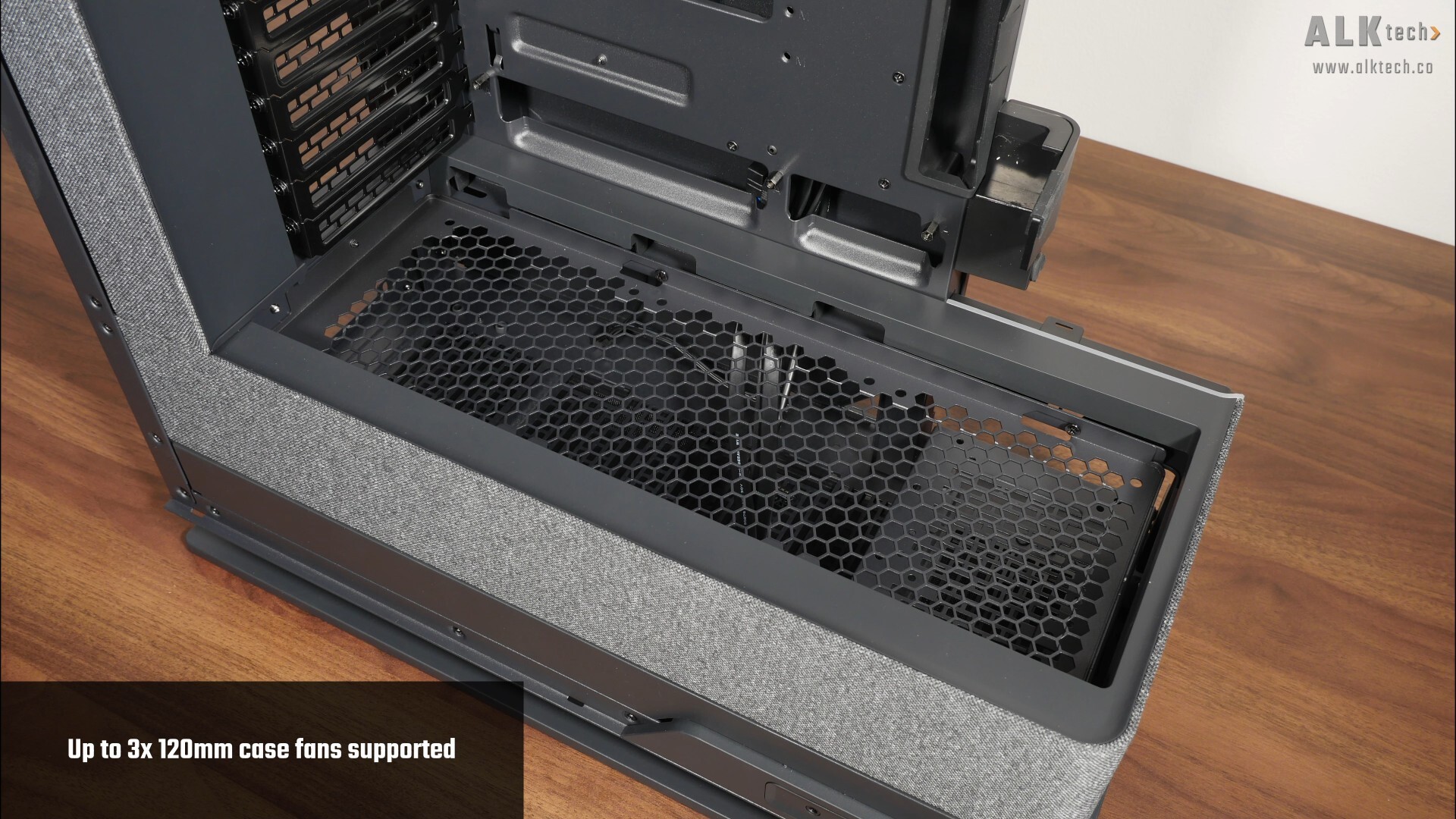 Phanteks Evolv X2 Matrix Bottom Panel Cooling Support