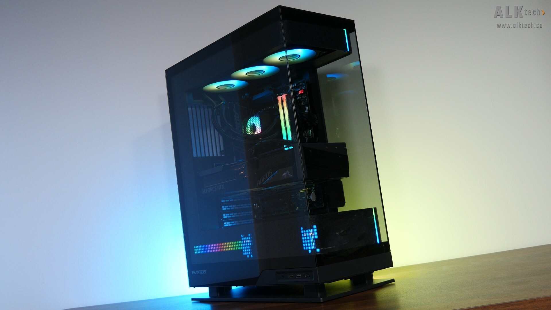 Phanteks Evolv X2 Matrix Completed Build Aesthetics (9)