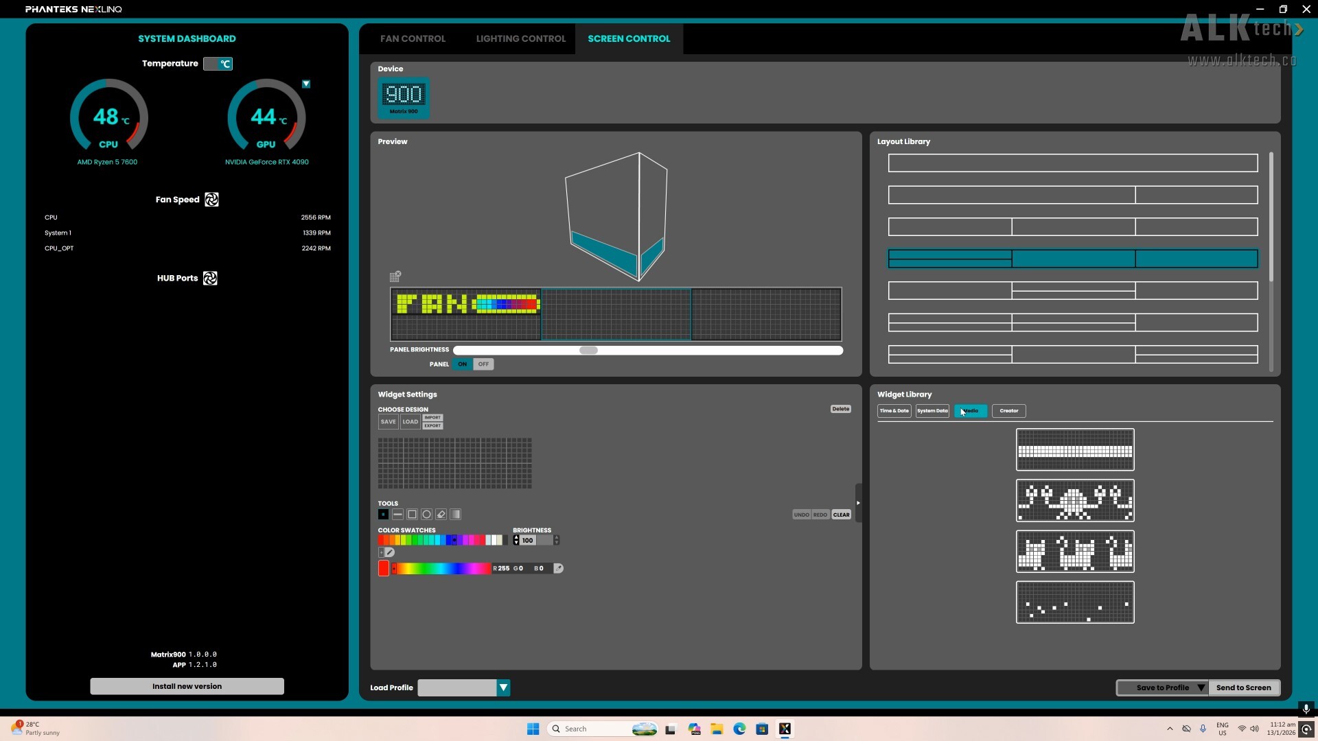 Phanteks Evolv X2 Matrix NexLinq App (3)