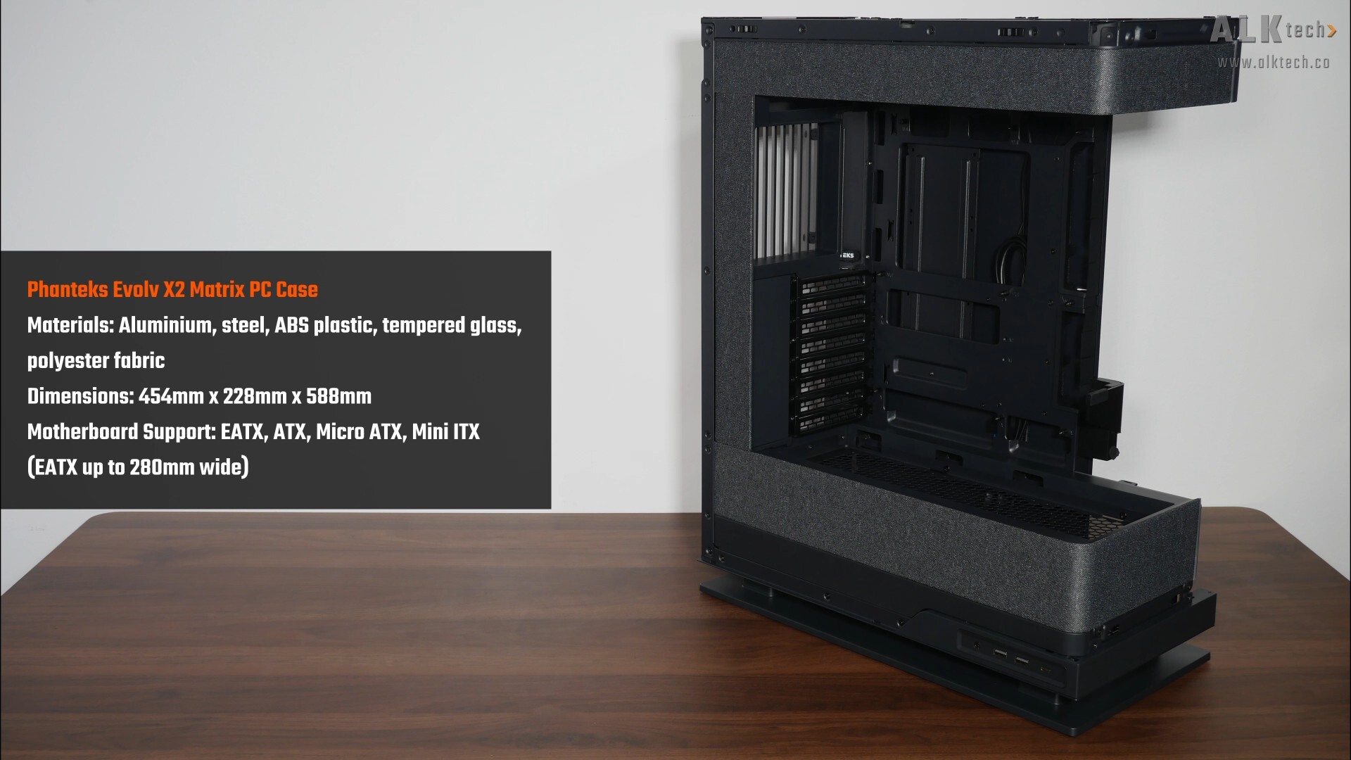 Phanteks Evolv X2 Matrix Specifications