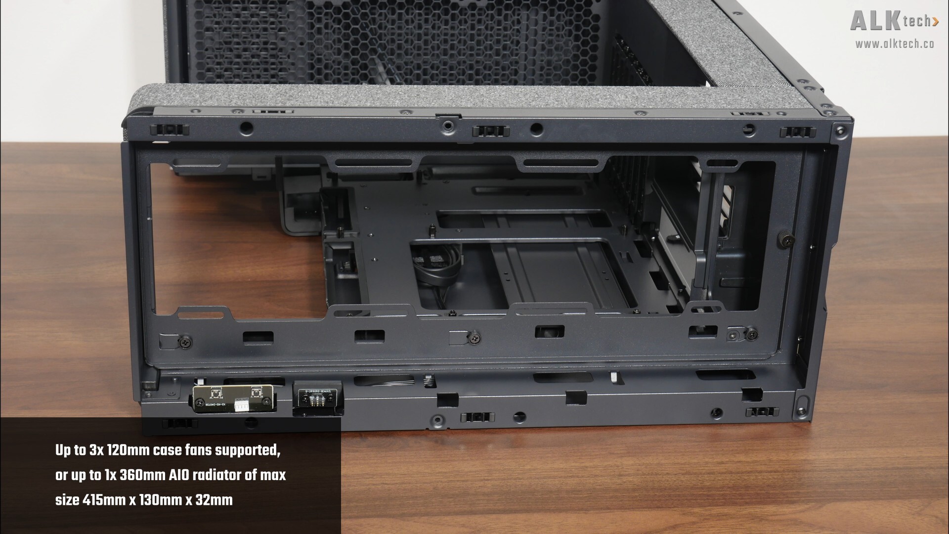 Phanteks Evolv X2 Matrix Top Panel Cooling Support