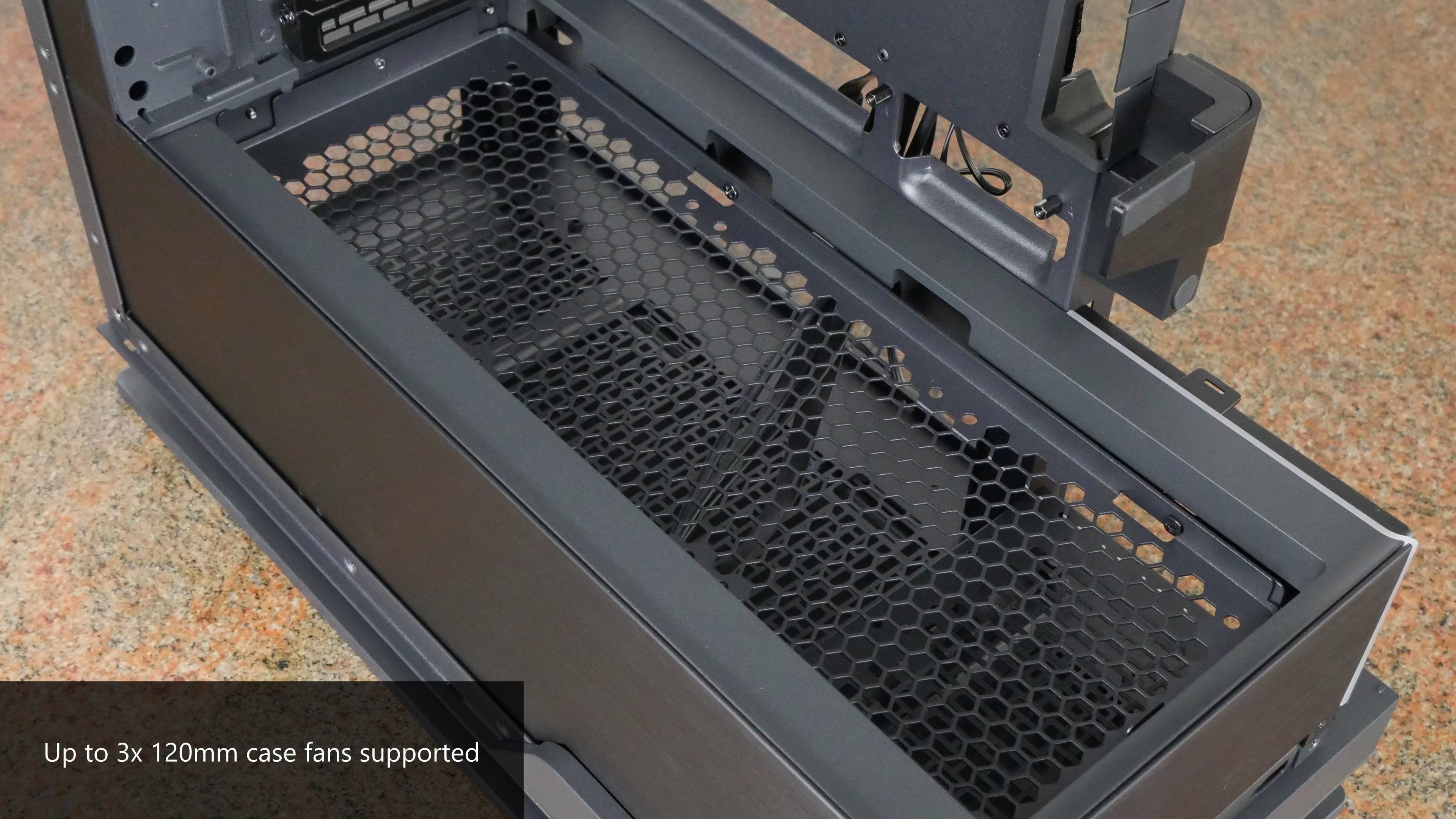 Phanteks Evolv X2 Bottom Panel Fan Mounts