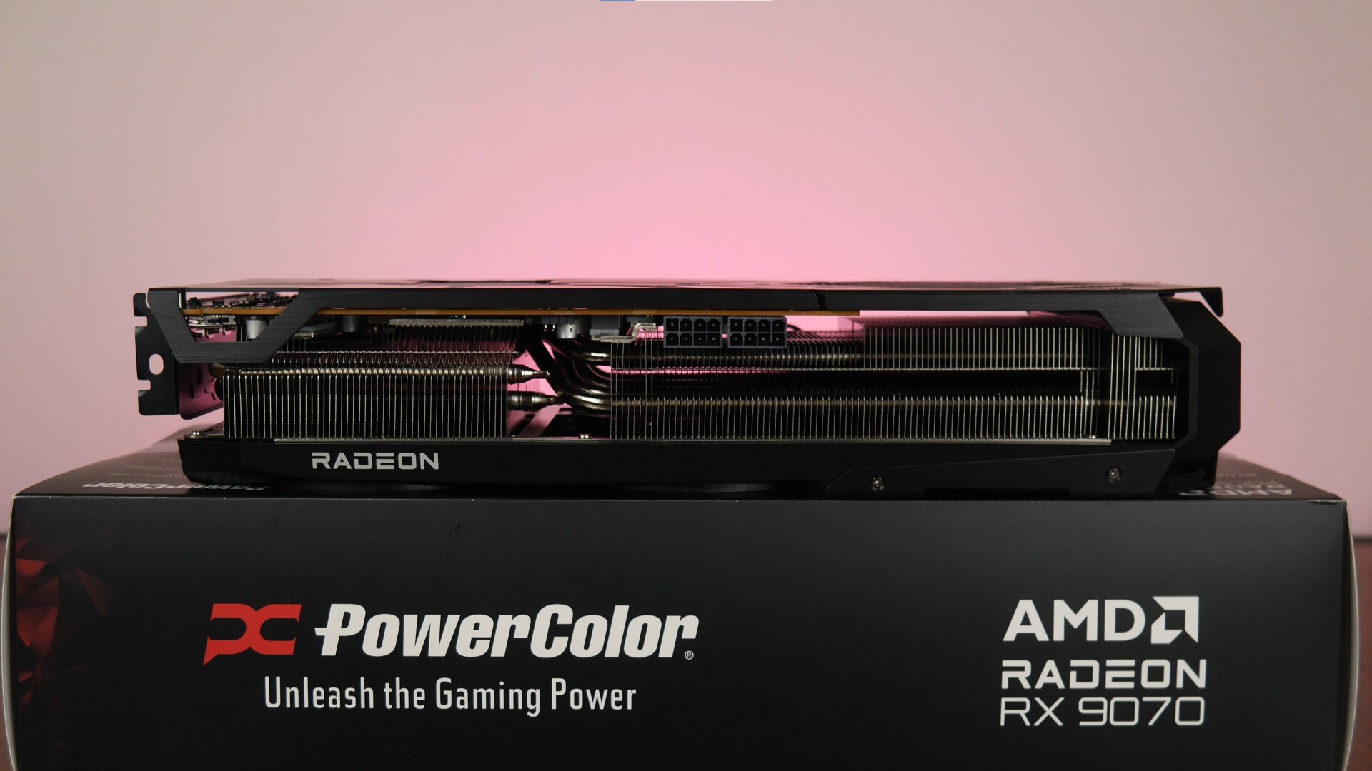 PowerColor Red Devil Radeon RX 9070 16GB GDDR6 Aesthetics (Long Edge Top)