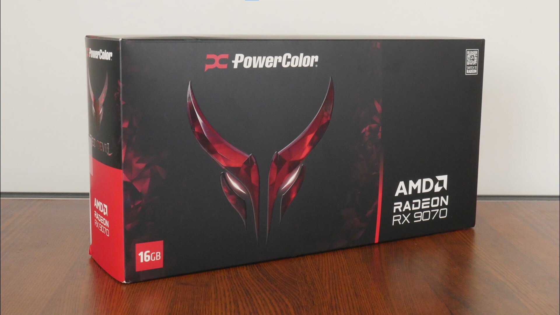 PowerColor Red Devil Radeon RX 9070 16GB GDDR6 Packaging (Front)