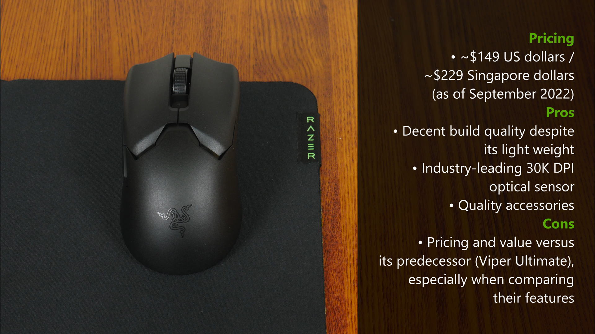 Razer Viper V2 Pro Pricing