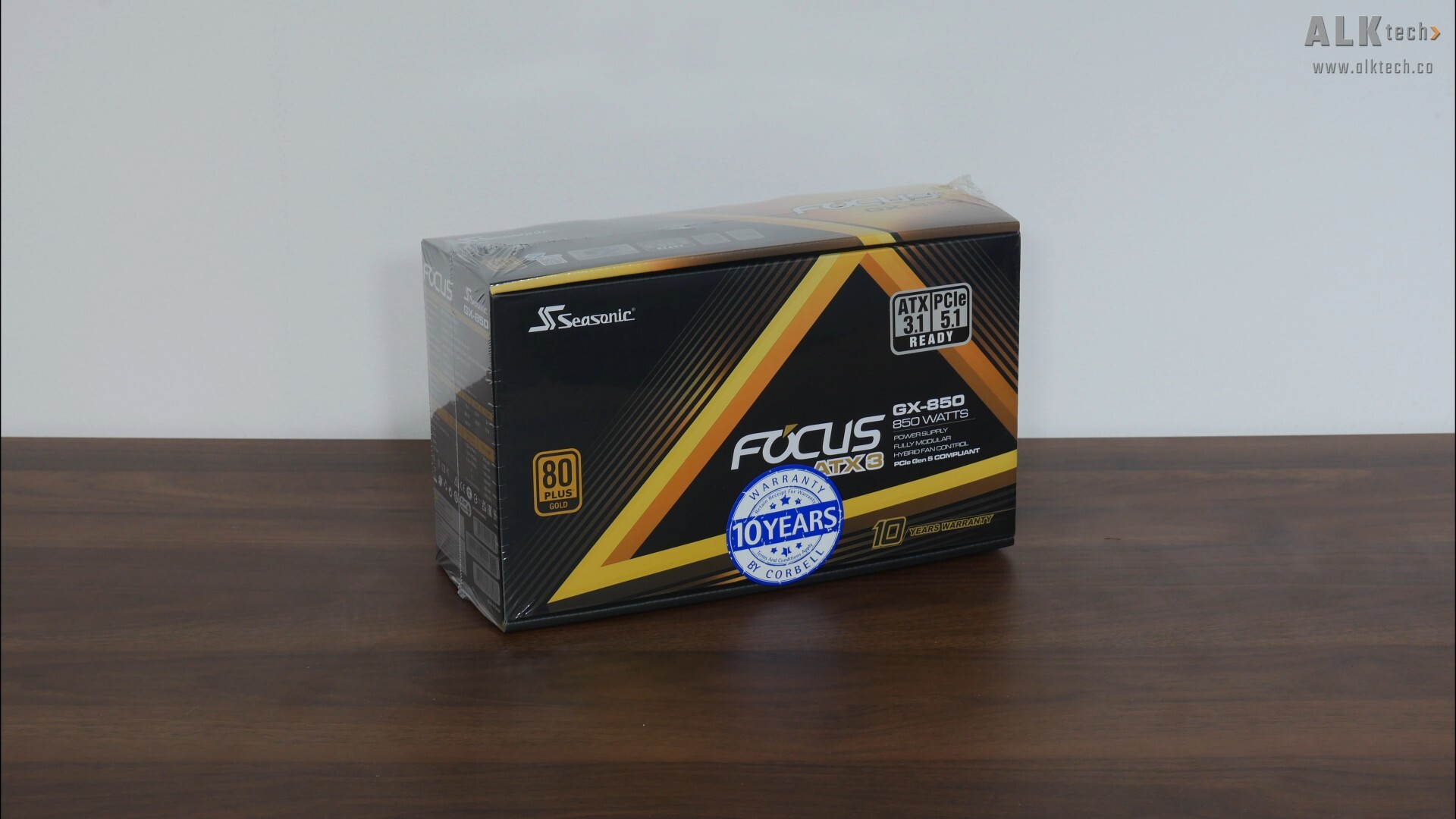 Seasonic Focus GX ATX 3.1 850W Packaging (Front)