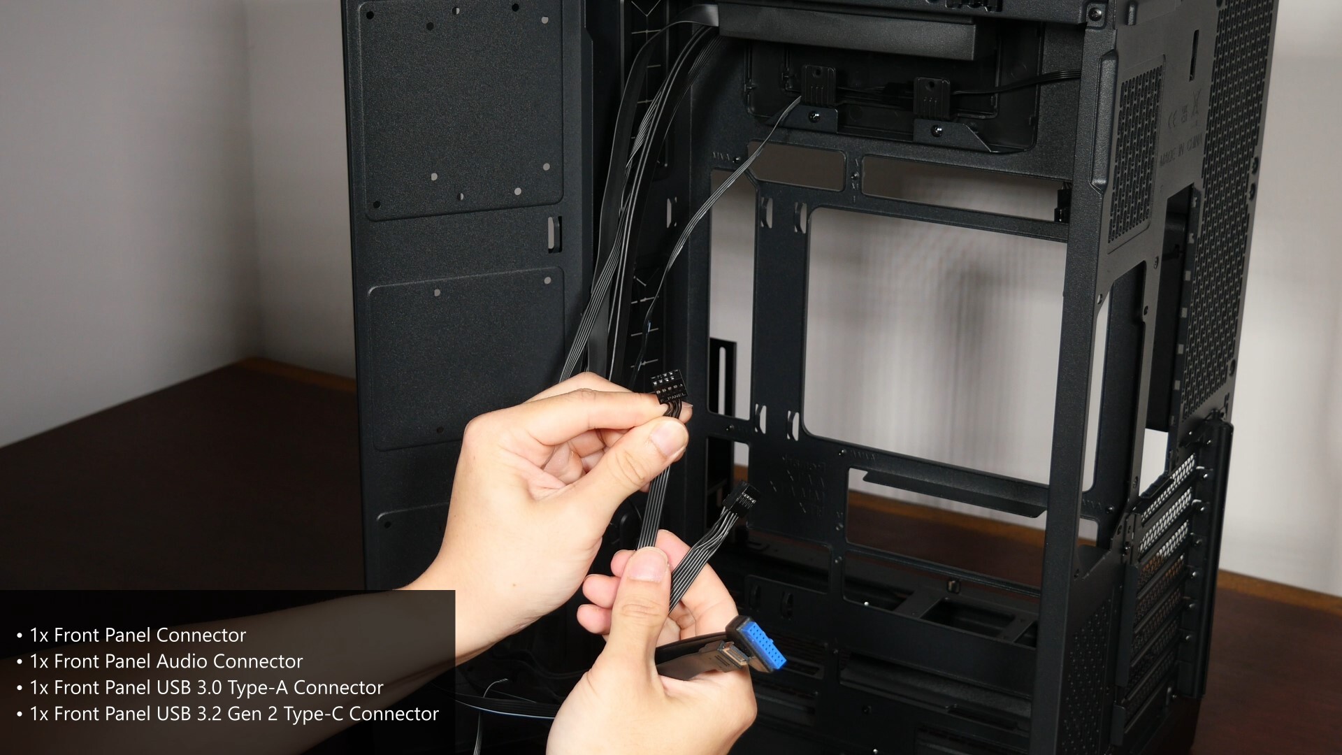 Thermaltake View 390 Air Nine Pin Front Panel Connector