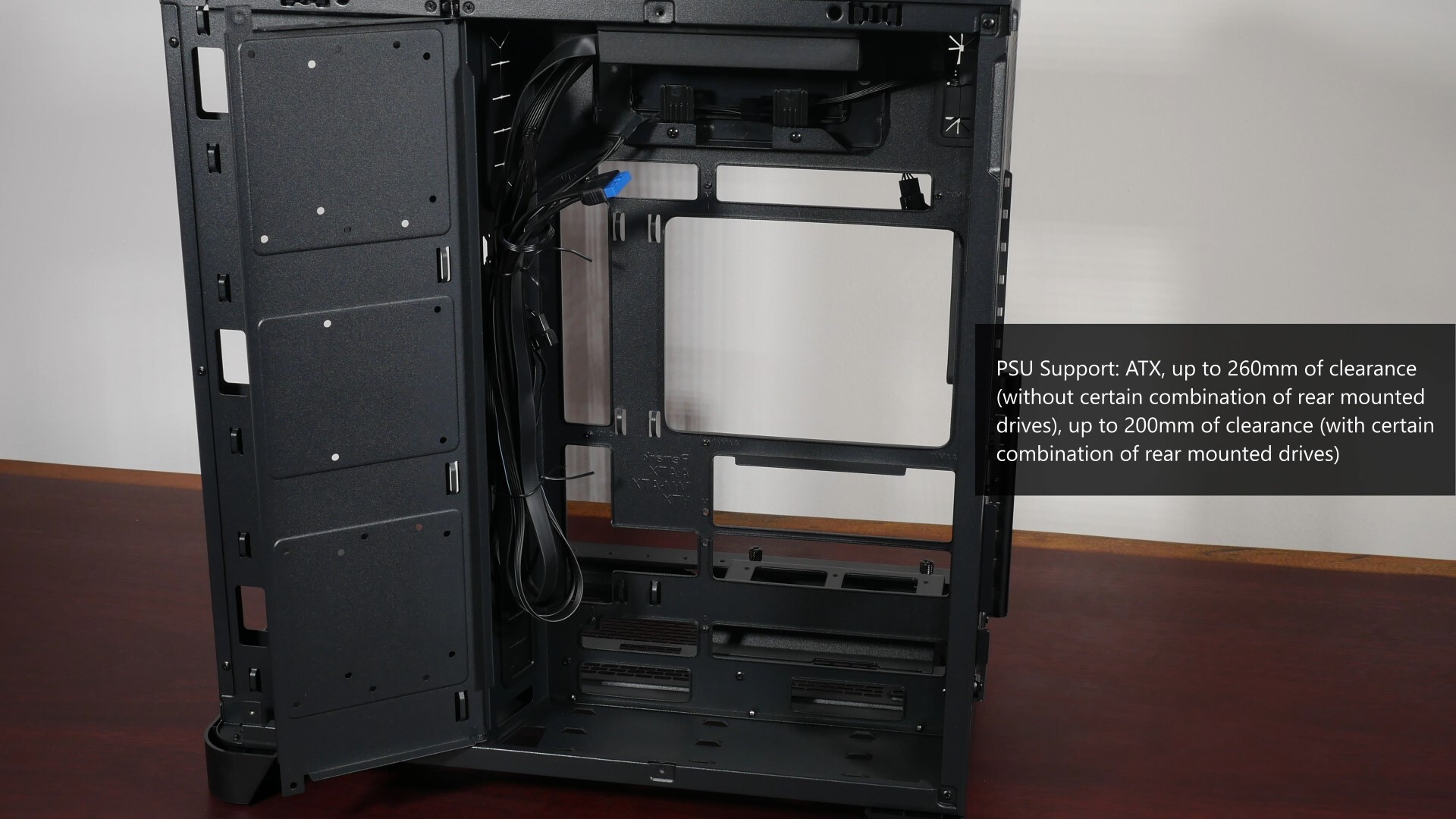 Thermaltake View 390 Air PSU Support