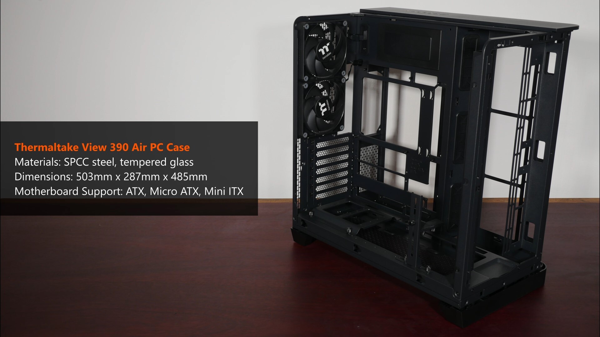 Thermaltake View 390 Air Specifications